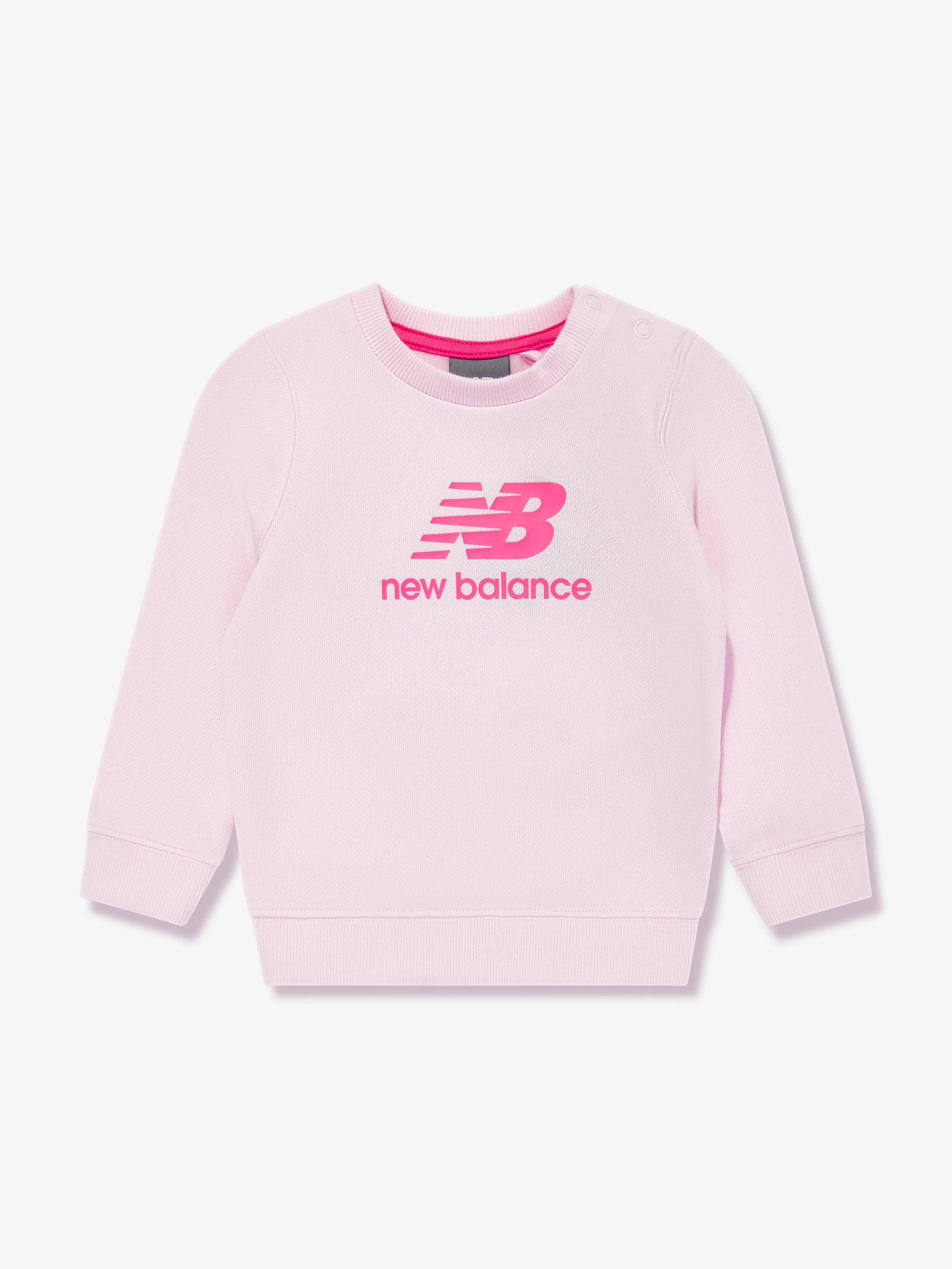 New Balance Mädchen Tracksuit und Gilet Set in Rosa