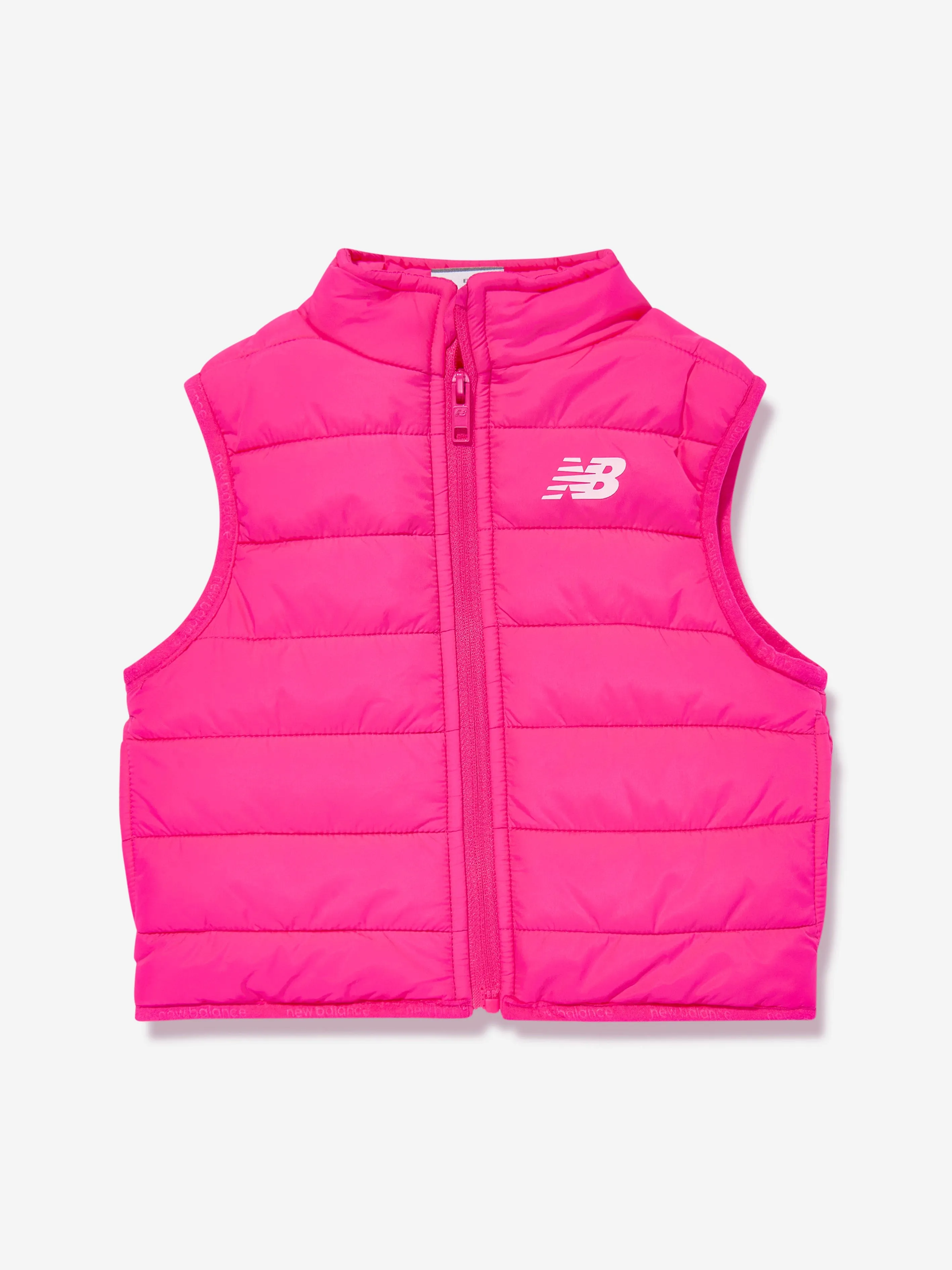New Balance Mädchen Tracksuit und Gilet Set in Rosa