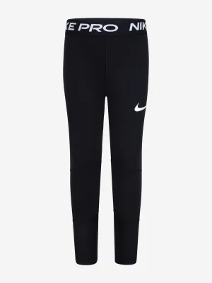 Nike Girls Pro Leggings in Schwarz