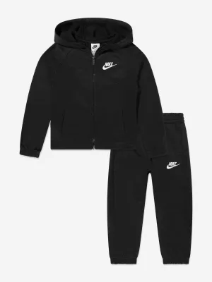 Nike Kids Lifestyle Essentials Full-Zip-Tracksuit in Schwarz