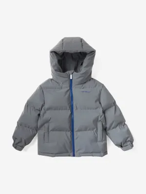 Off-White Kids Buchliebhaber Daunenjacke in Grau