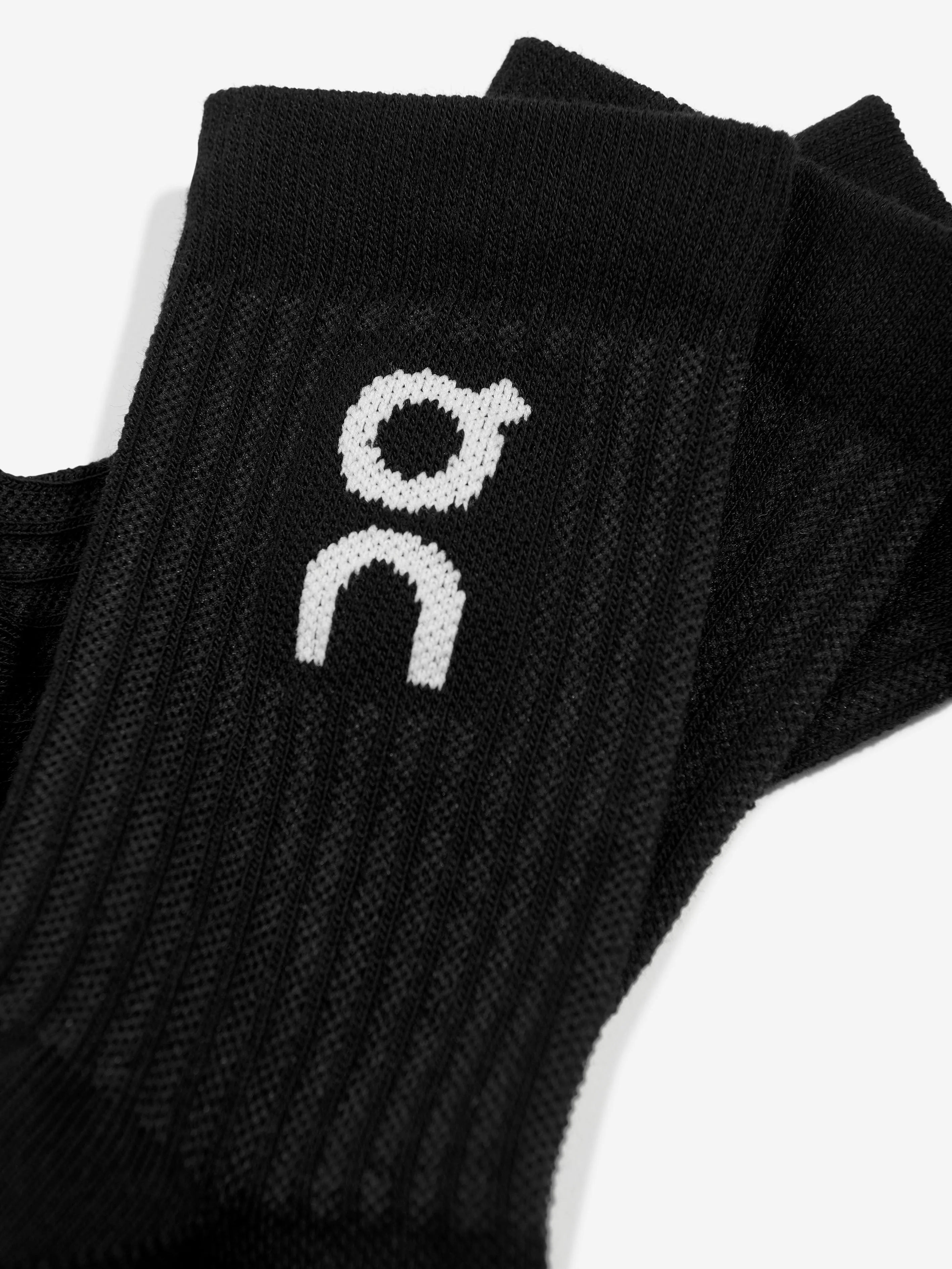 On Running Kids Logo Socken 3er-Pack in Schwarz