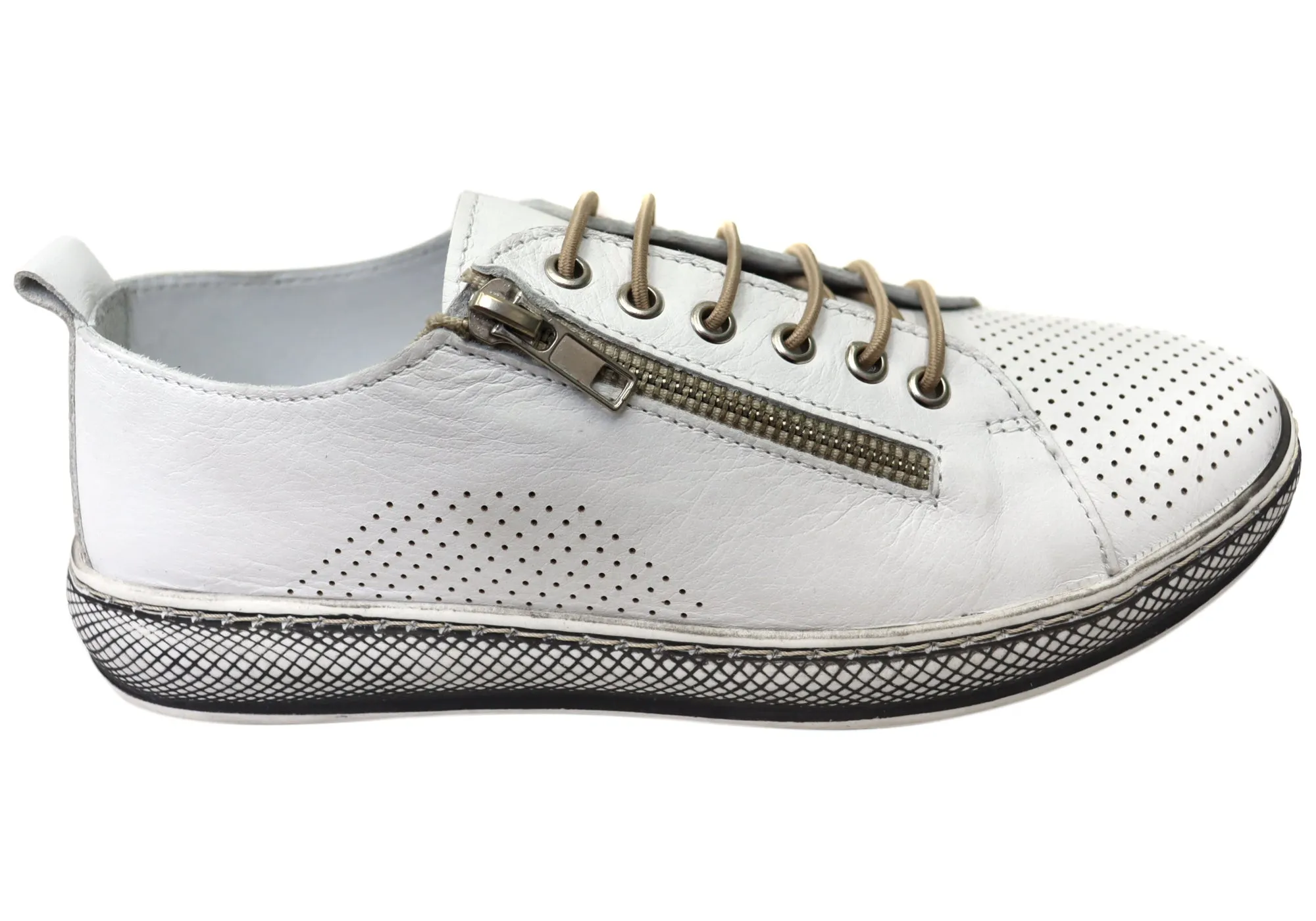 Orizonte Ashana Damen Europäische Bequeme Lederschuhe Orizonte Schuhe