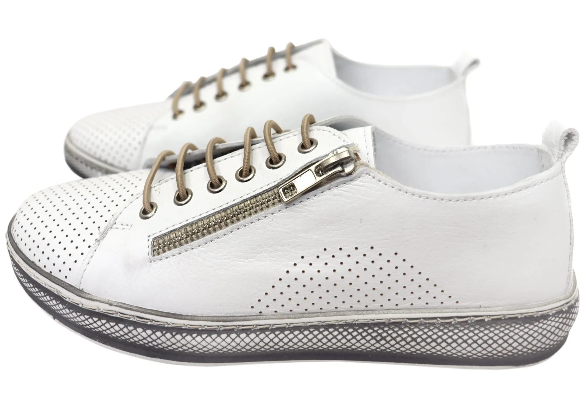 Orizonte Ashana Damen Europäische Bequeme Lederschuhe Orizonte Schuhe