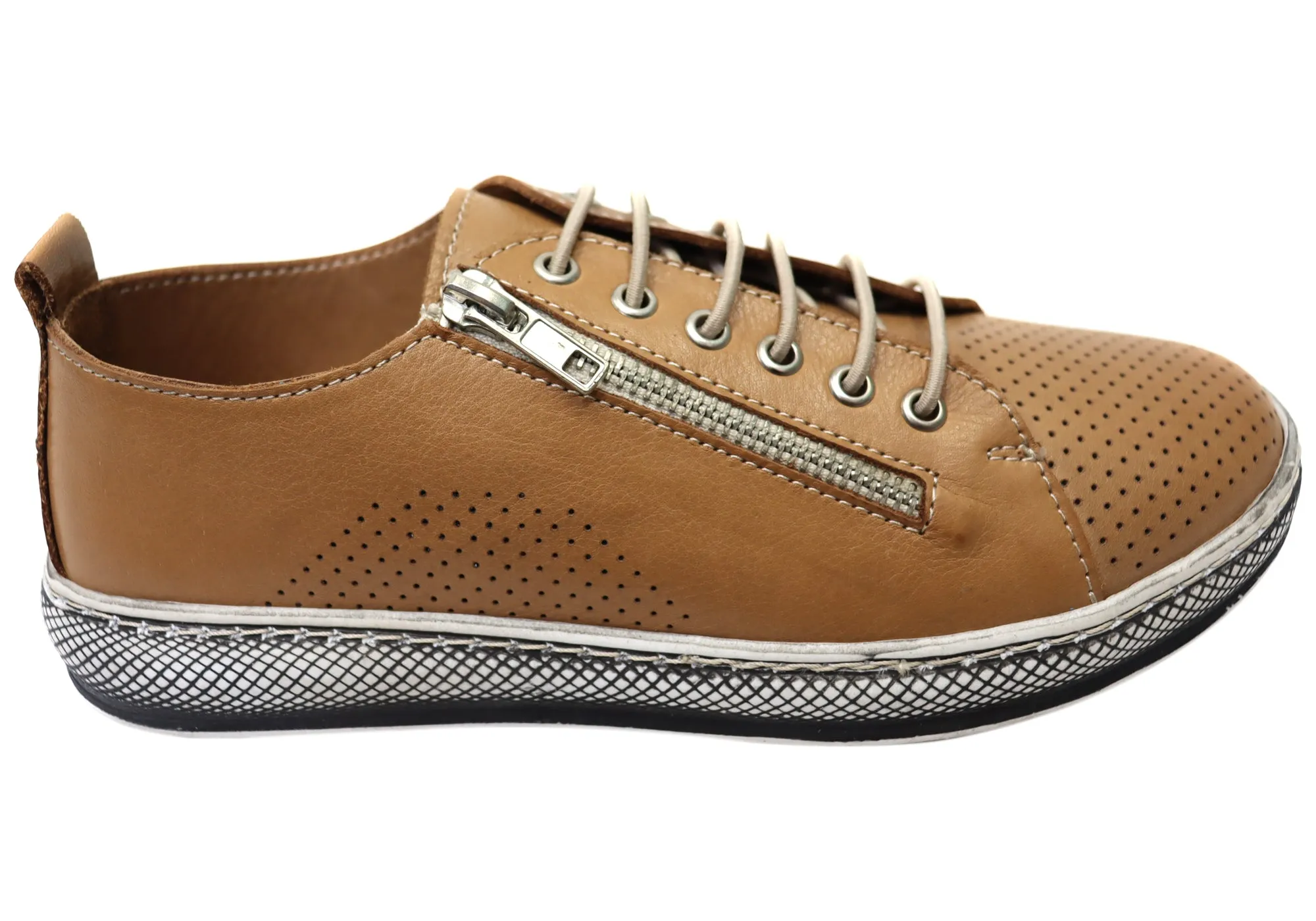 Orizonte Ashana Damen Europäische Bequeme Lederschuhe Orizonte Schuhe