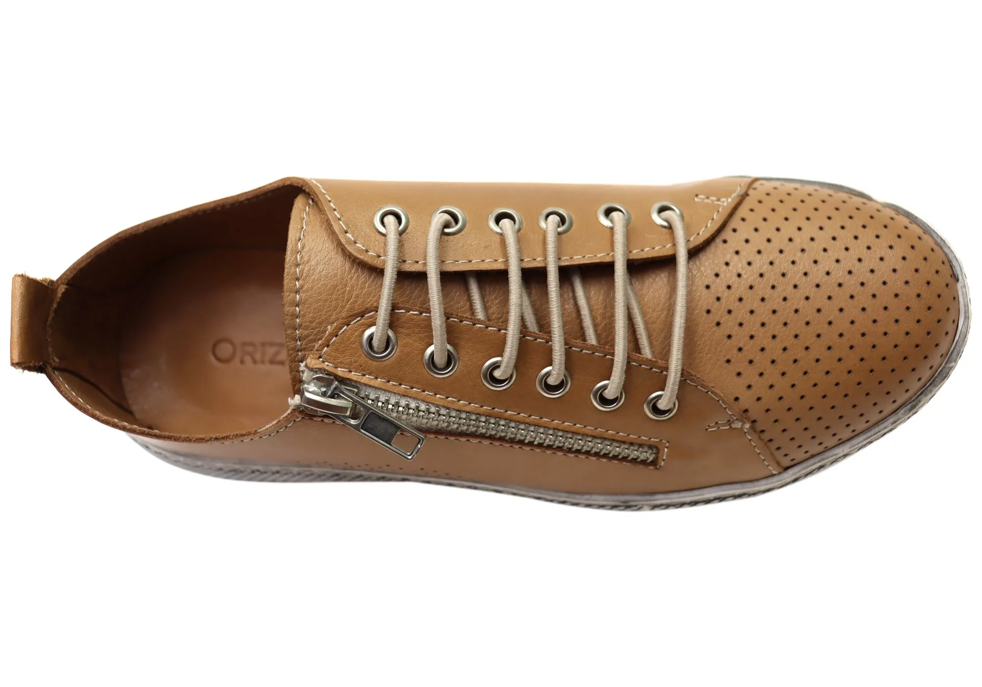 Orizonte Ashana Damen Europäische Bequeme Lederschuhe Orizonte Schuhe