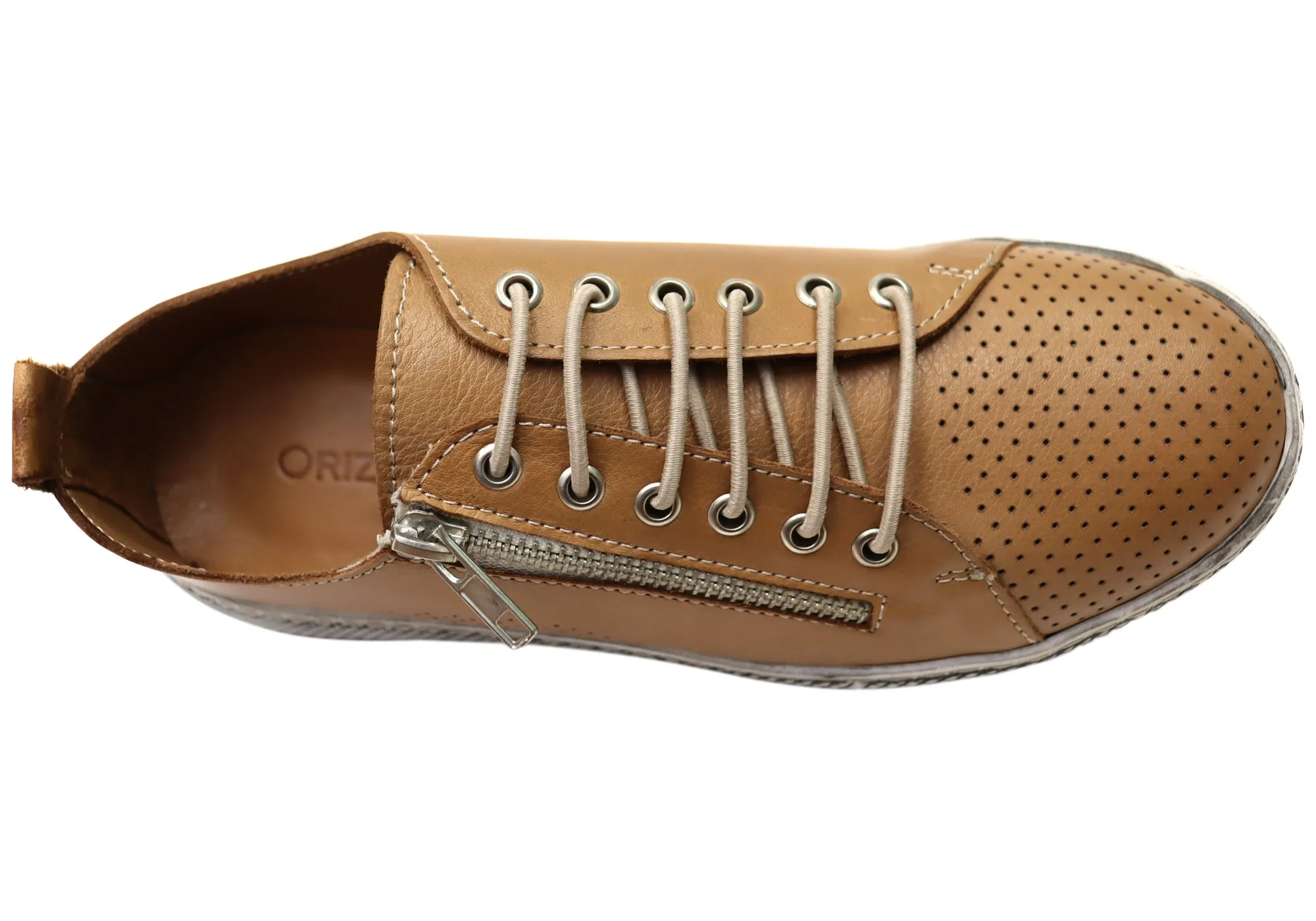 Orizonte Ashana Damen Europäische Bequeme Lederschuhe Orizonte Schuhe