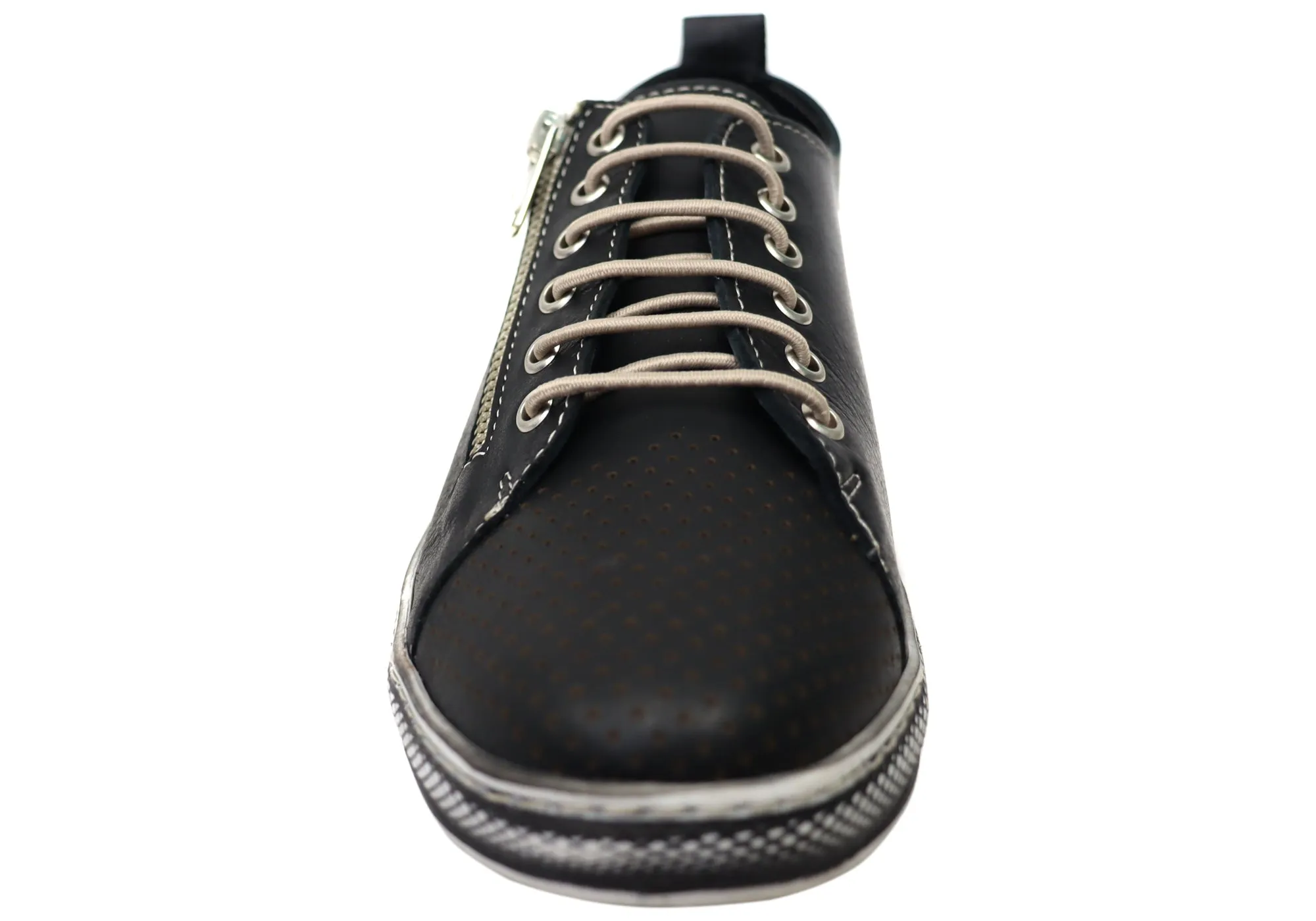 Orizonte Ashana Damen Europäische Bequeme Lederschuhe Orizonte Schuhe