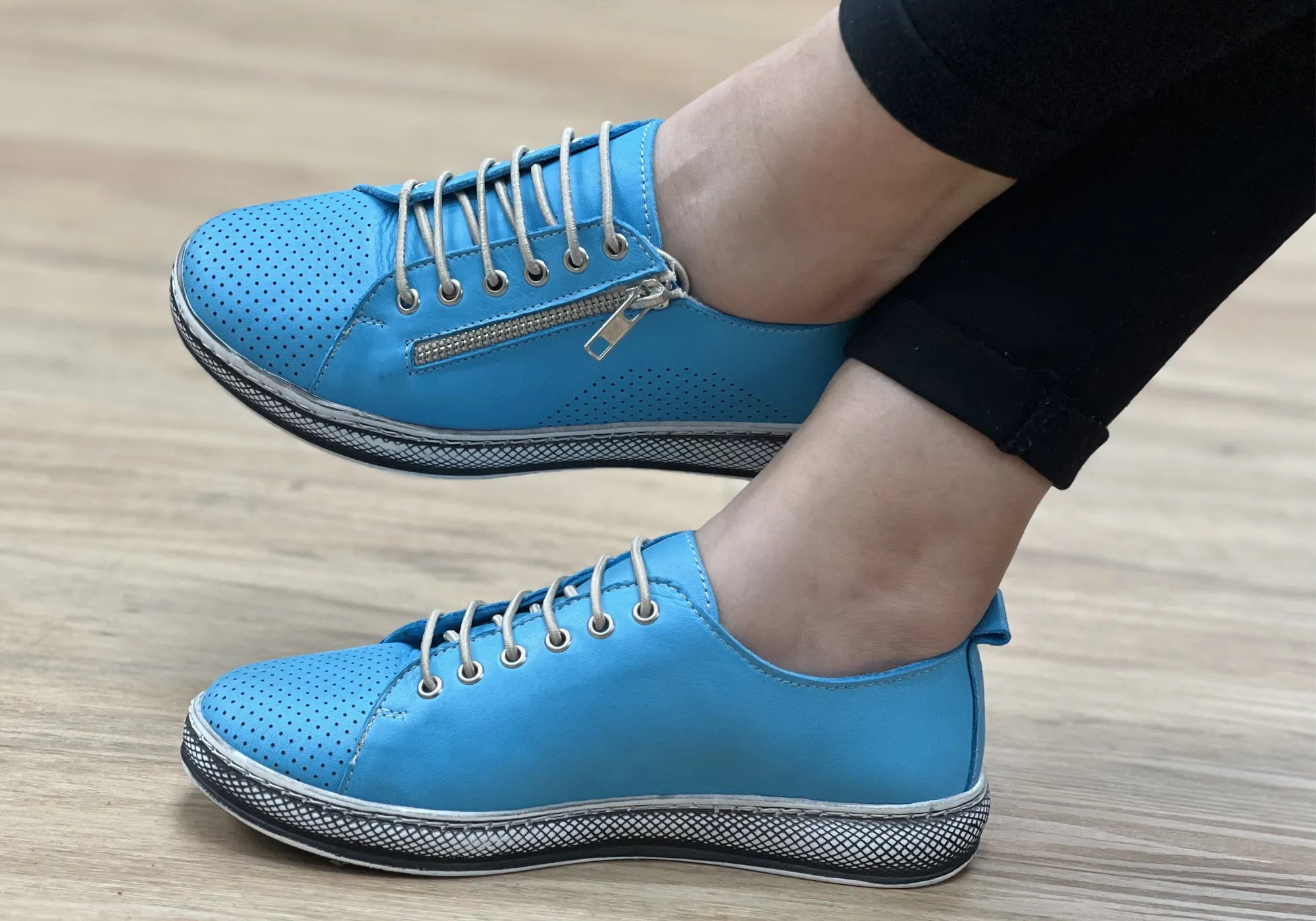 Orizonte Ashana Damen Europäische Bequeme Lederschuhe Orizonte Schuhe