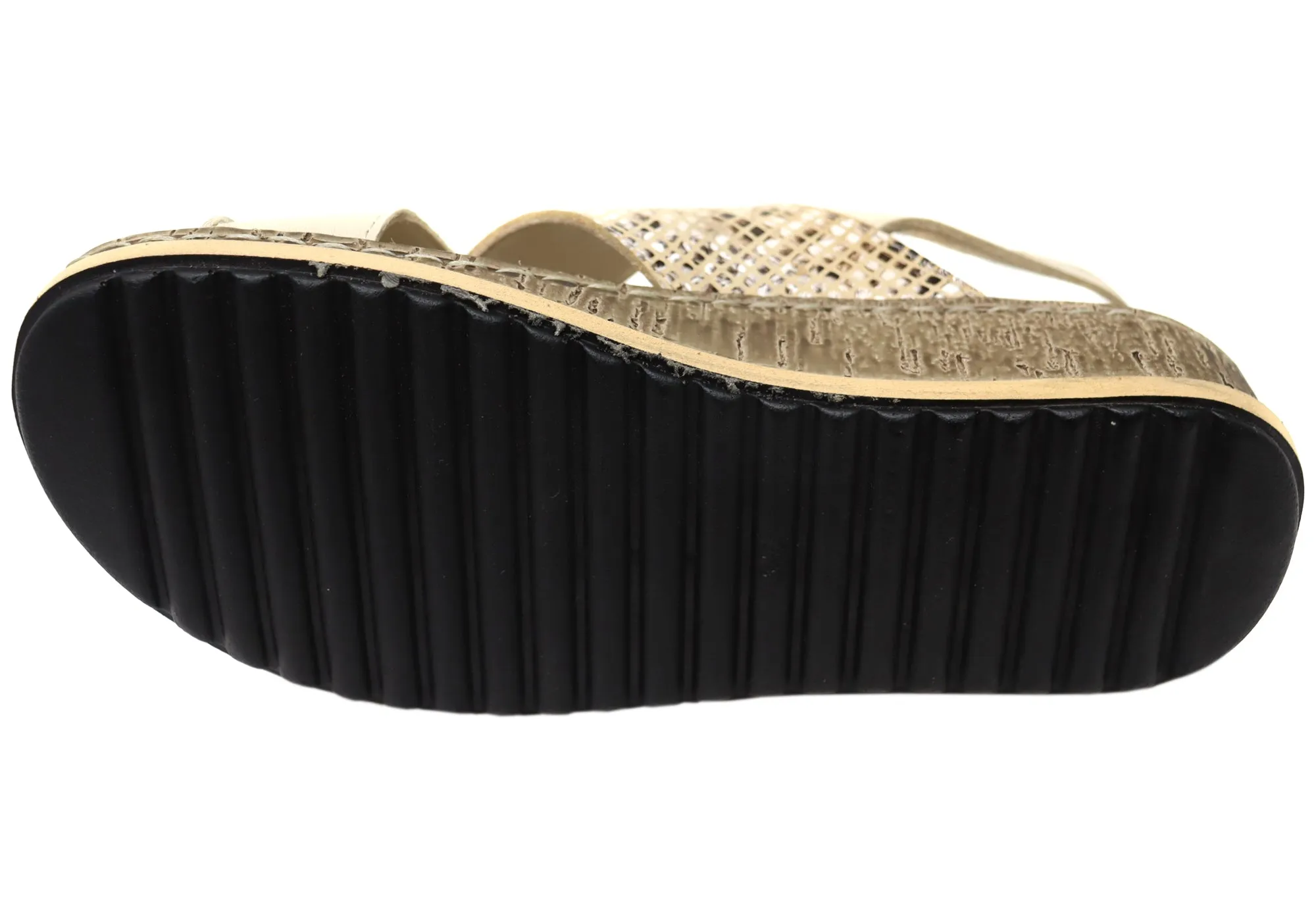 Orizonte Darita Damen Bequeme Europäische Ledersandalen Orizonte Schuhe