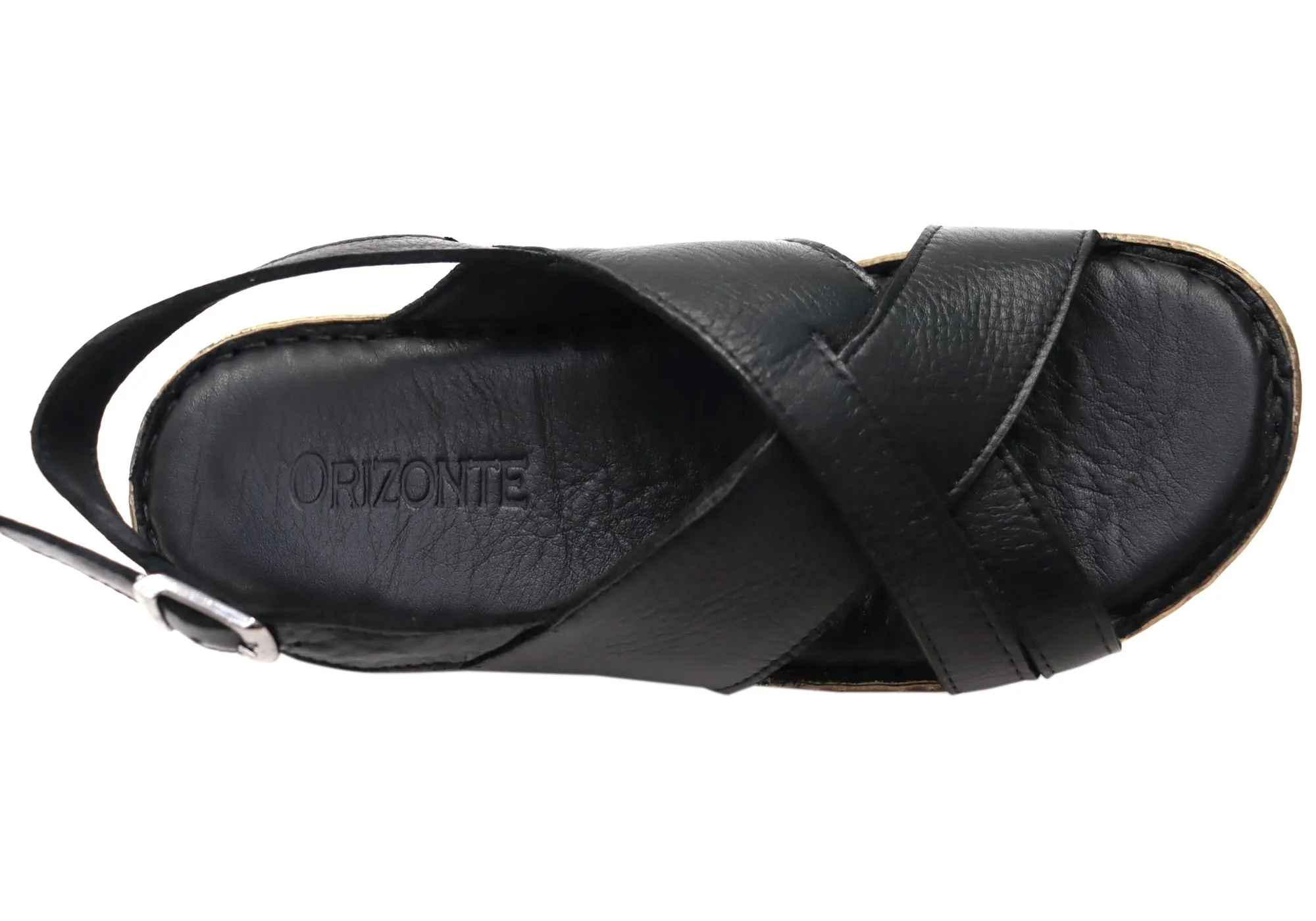 Orizonte Darita Damen Bequeme Europäische Ledersandalen Orizonte Schuhe