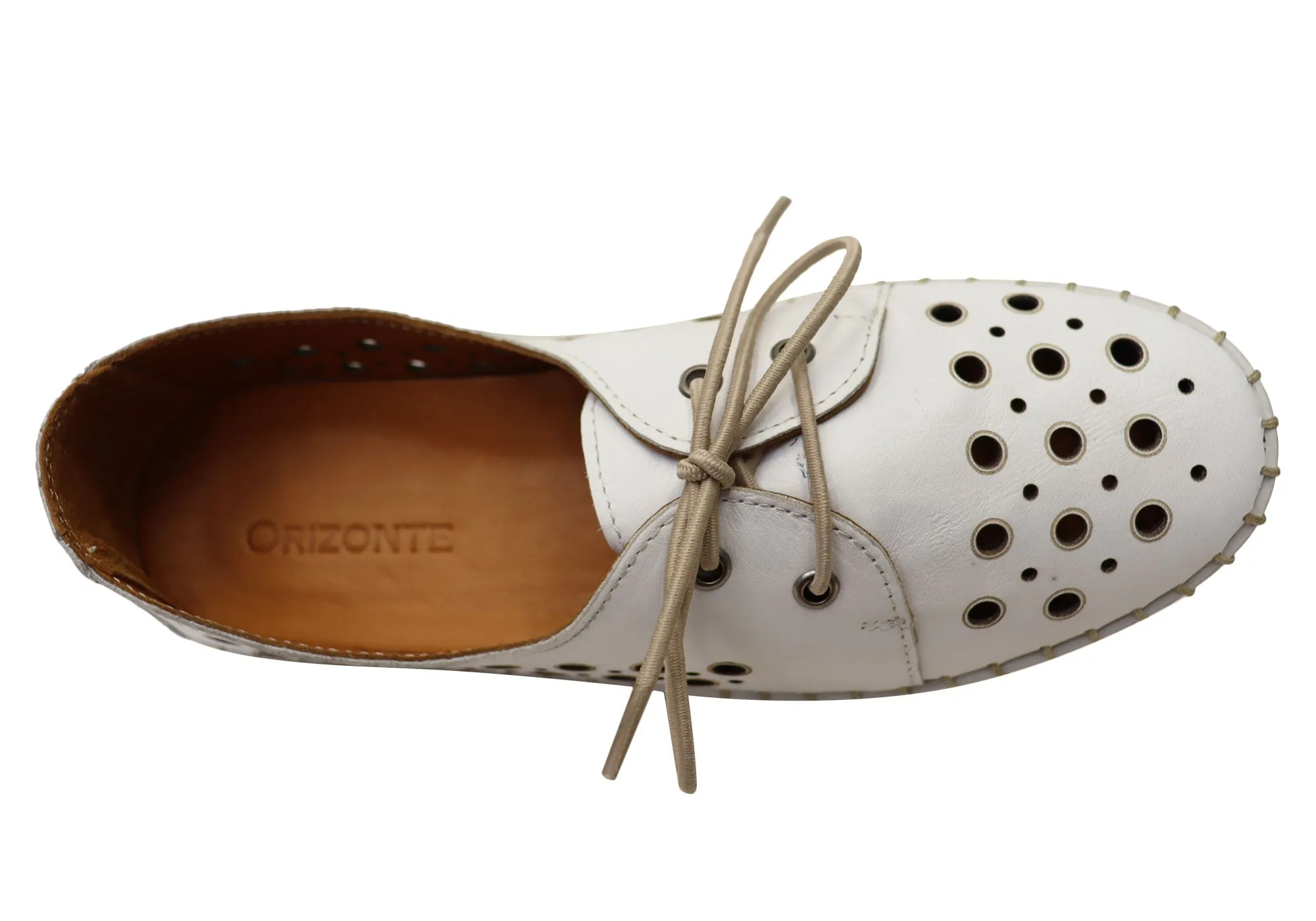 Orizonte Gemma Damen Europäische Bequeme Lederschuhe Orizonte Schuhe