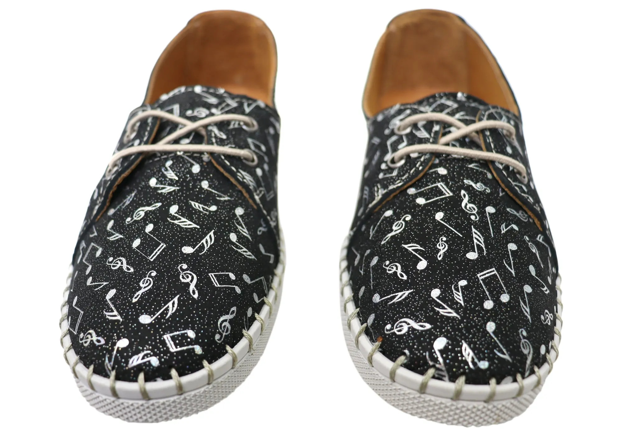 Orizonte Gemma Damen Europäische Bequeme Lederschuhe Orizonte Schuhe