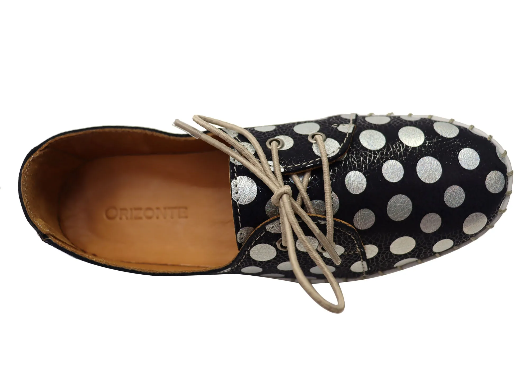 Orizonte Gemma Damen Europäische Bequeme Lederschuhe Orizonte Schuhe