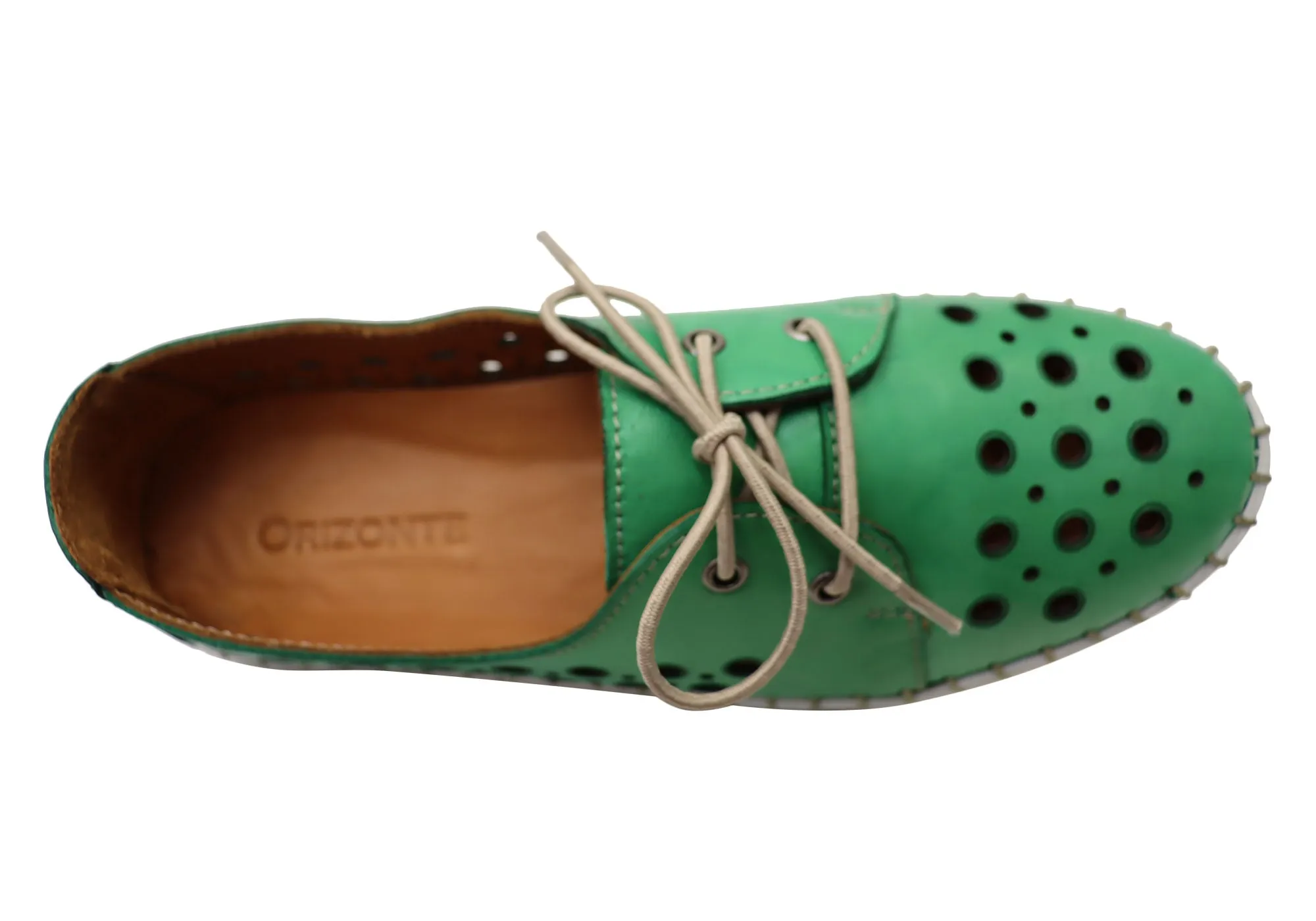 Orizonte Gemma Damen Europäische Bequeme Lederschuhe Orizonte Schuhe