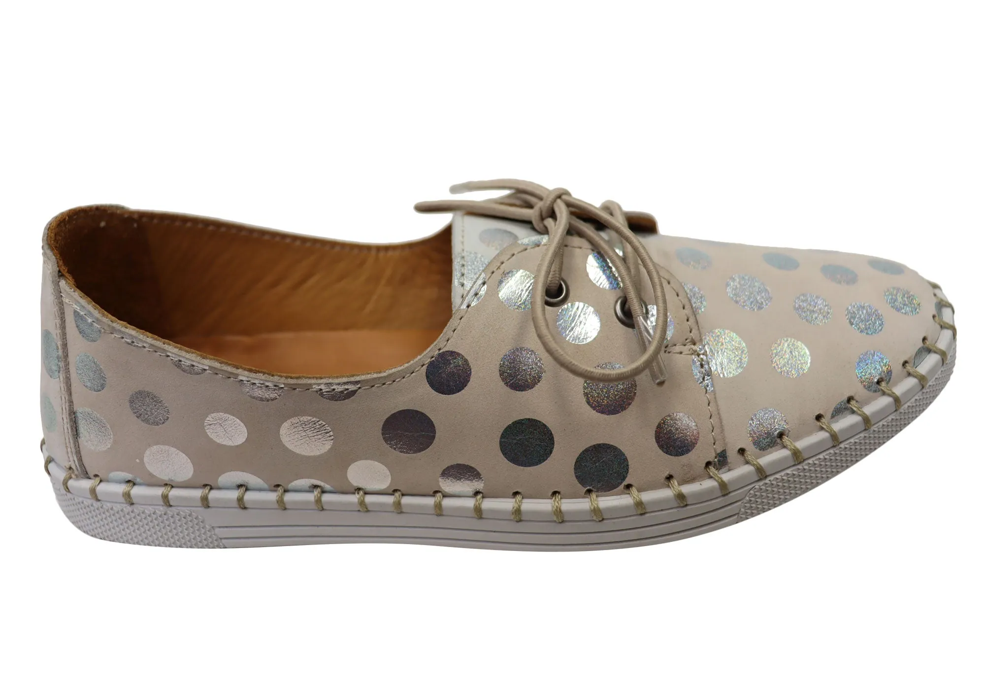 Orizonte Gemma Damen Europäische Bequeme Lederschuhe Orizonte Schuhe