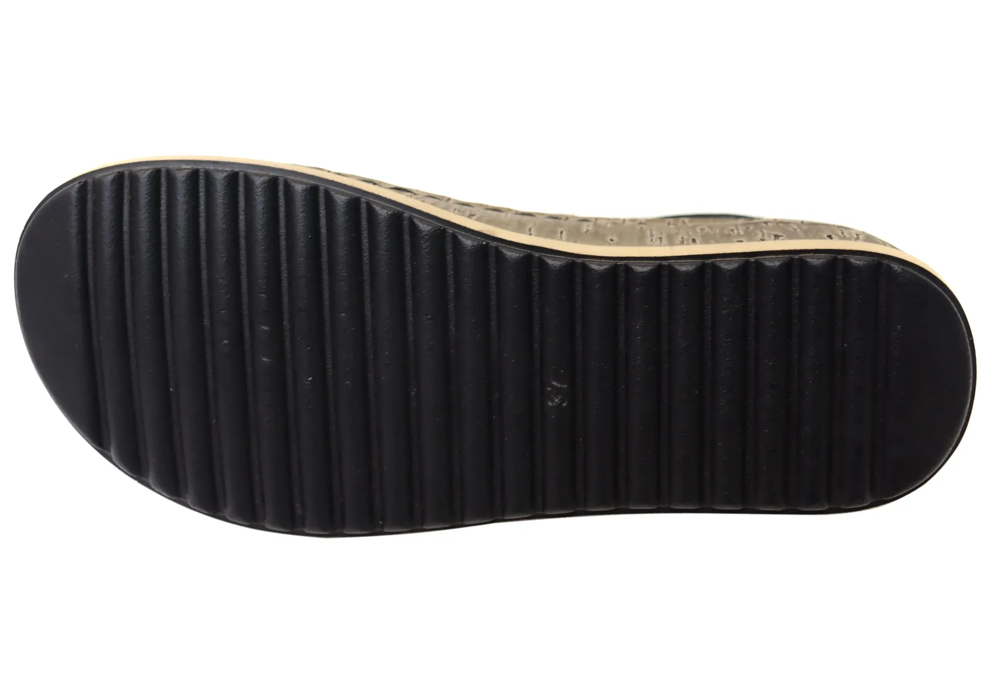 Orizonte Popi Damen Bequeme Europäische Ledersandalen Orizonte Schuhe