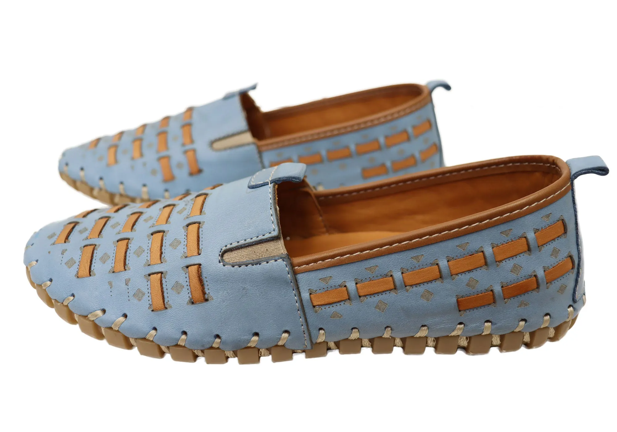 Orizonte Talulla Damen Europäische Bequeme Lederschuhe Orizonte Schuhe