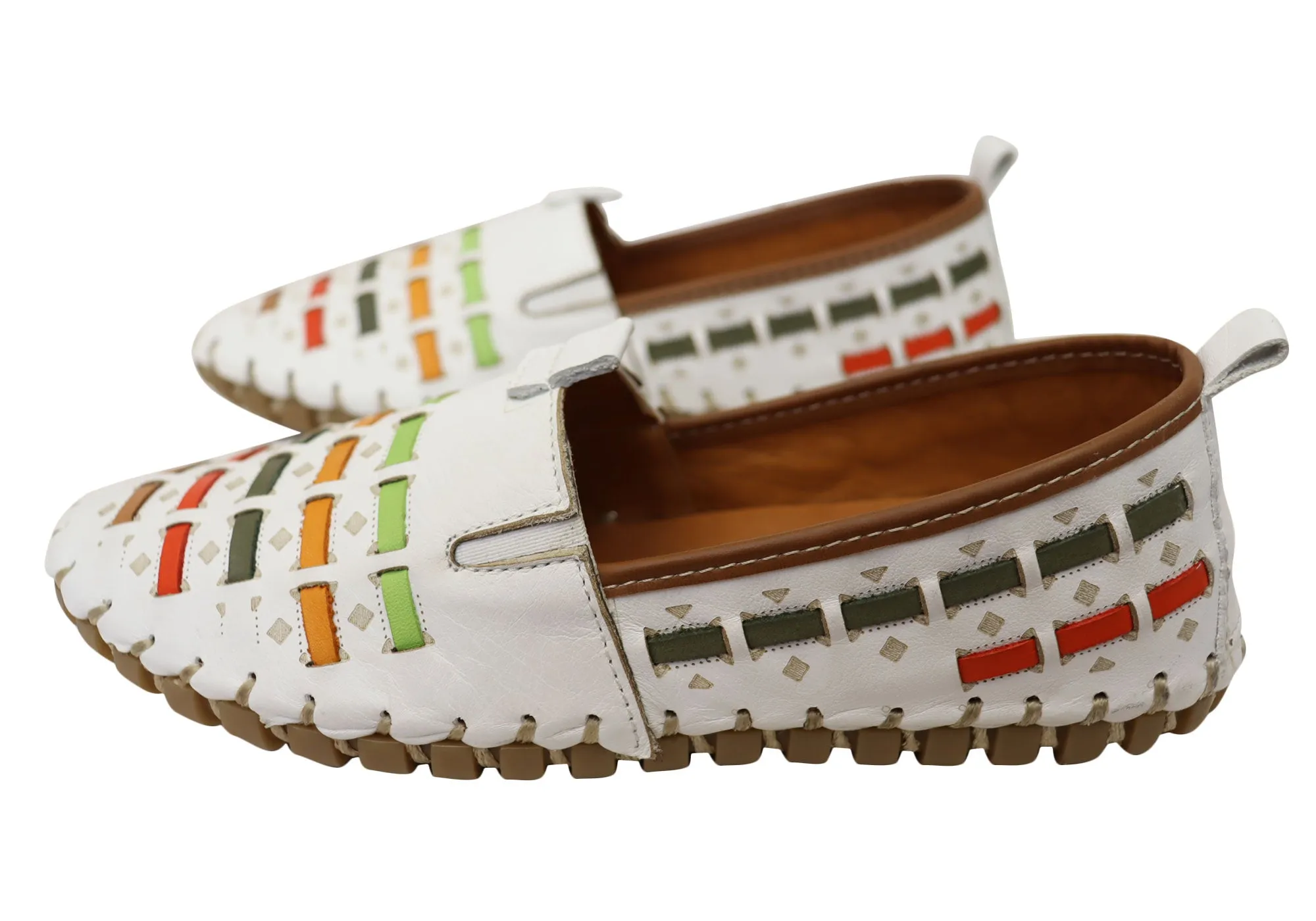 Orizonte Talulla Damen Europäische Bequeme Lederschuhe Orizonte Schuhe