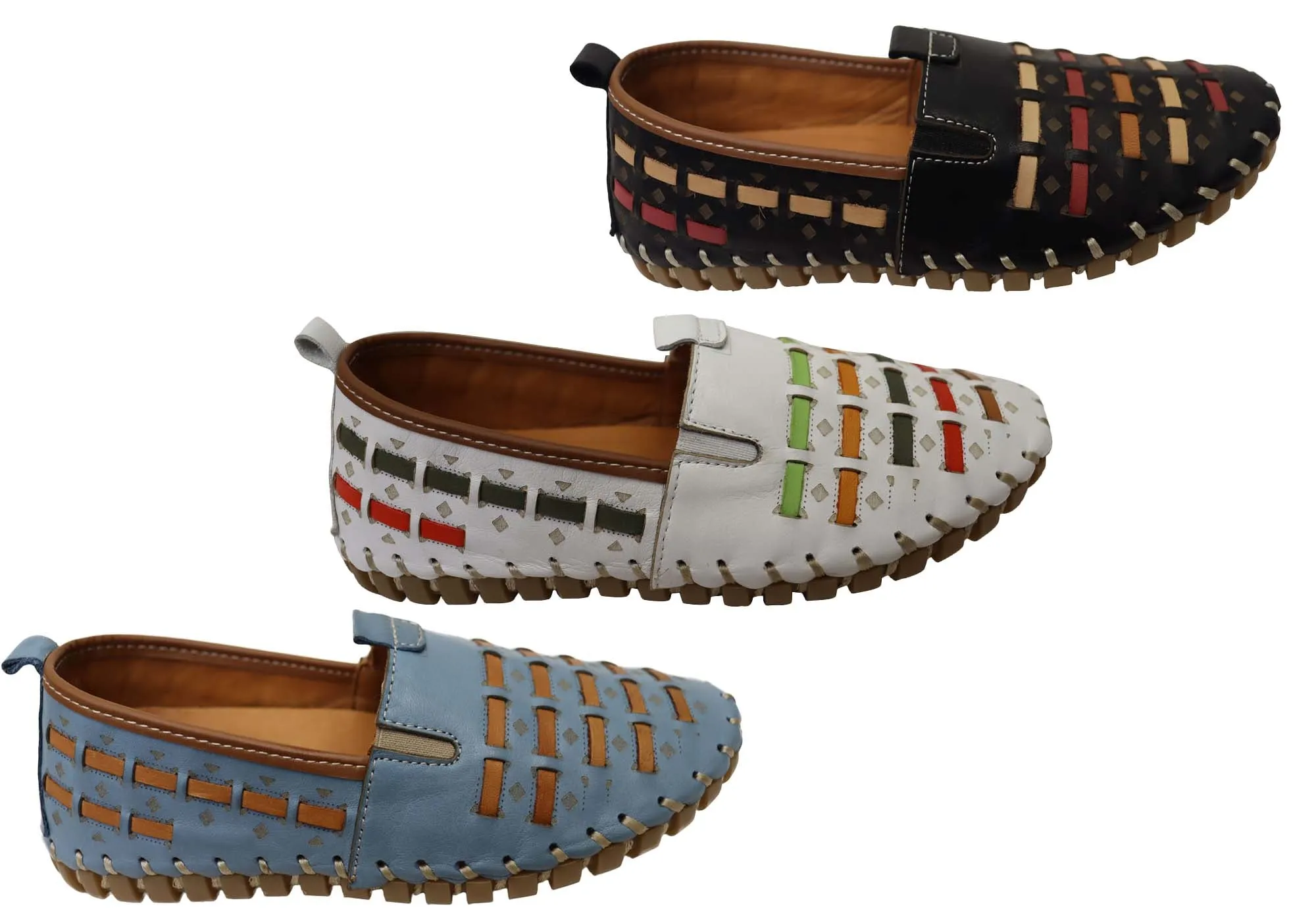 Orizonte Talulla Damen Europäische Bequeme Lederschuhe Orizonte Schuhe