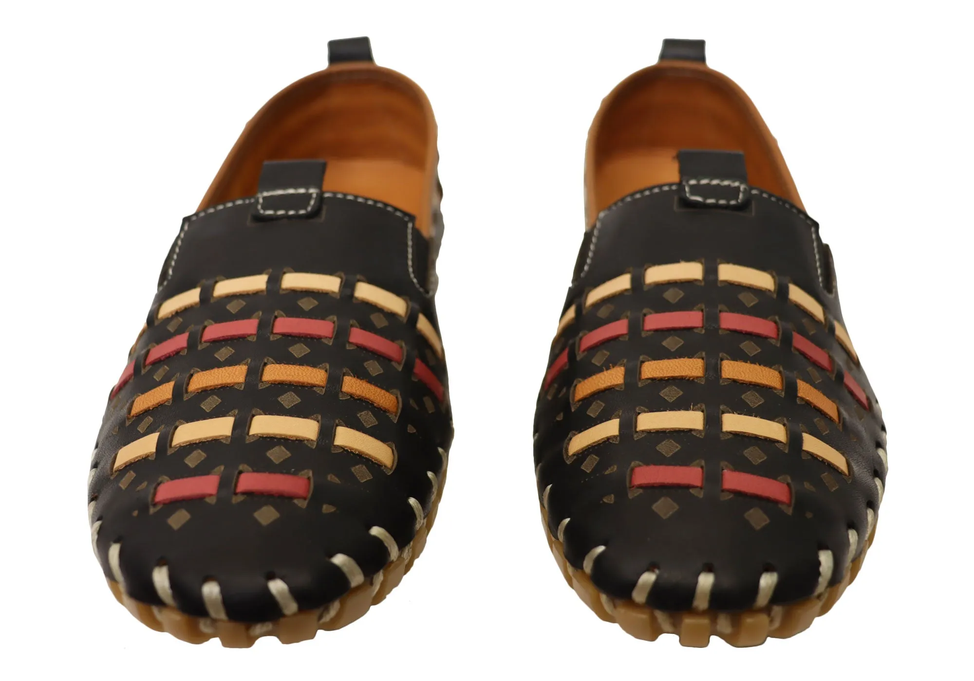 Orizonte Talulla Damen Europäische Bequeme Lederschuhe Orizonte Schuhe