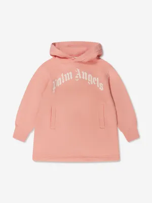 Palm Angels Mädchen Classic Logo Kapuzenkleid