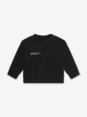 PANGAIA Baby 365 Midweight Sweatshirt in Schwarz