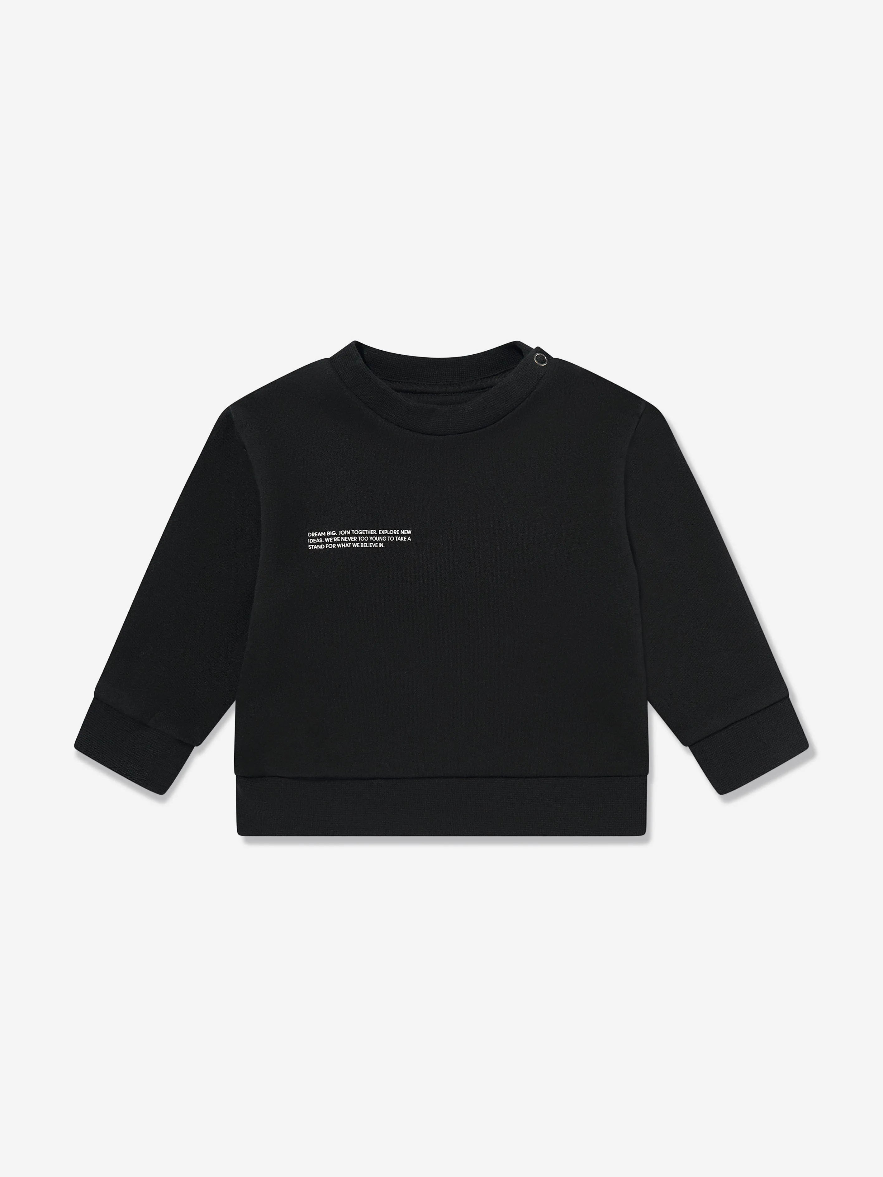 PANGAIA Baby 365 Midweight Sweatshirt in Schwarz