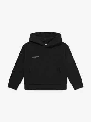 PANGAIA Kids 365 Midweight Hoodie in Schwarz