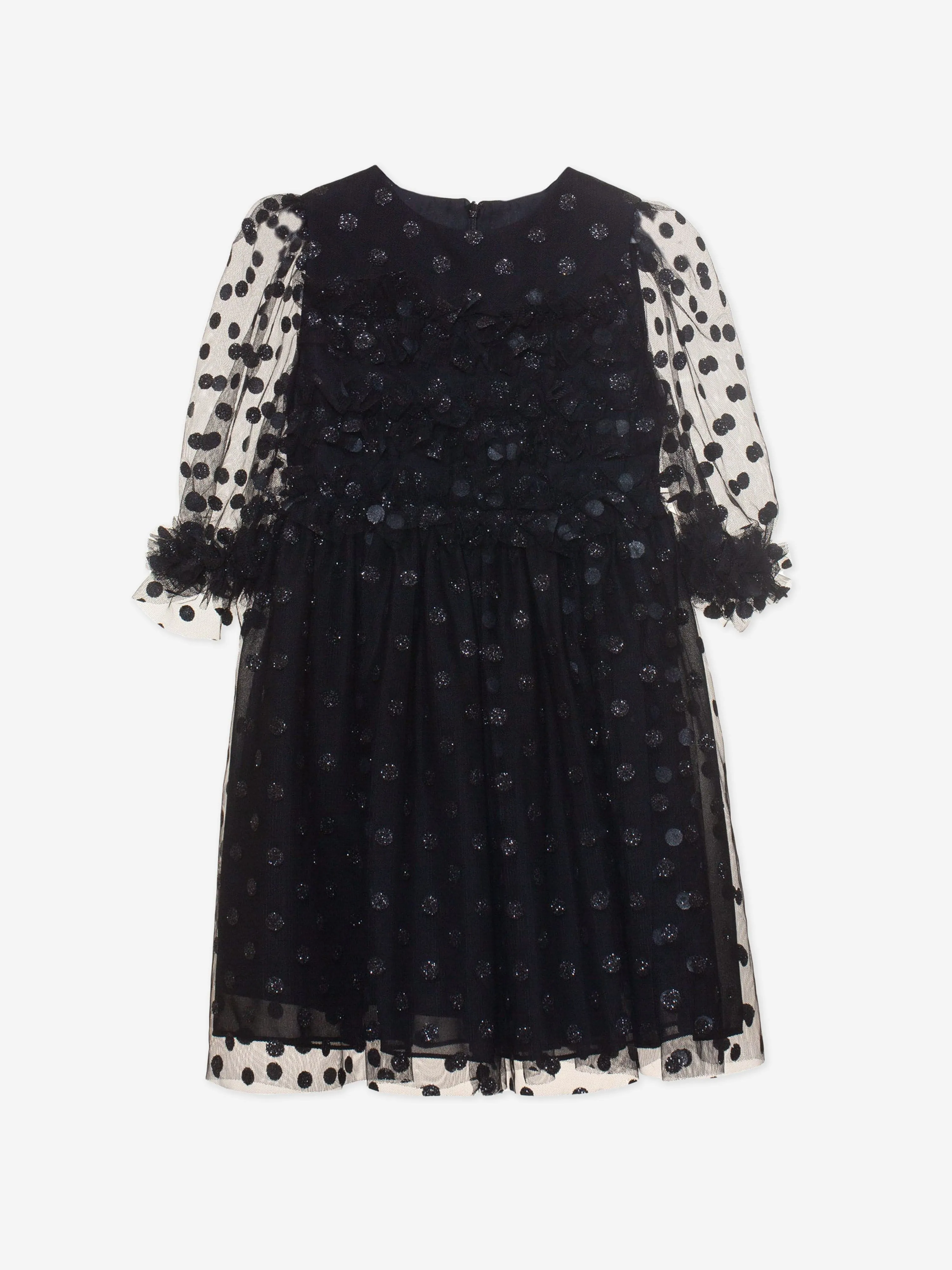 Patachou Mädchen Tüllkleid in Schwarz