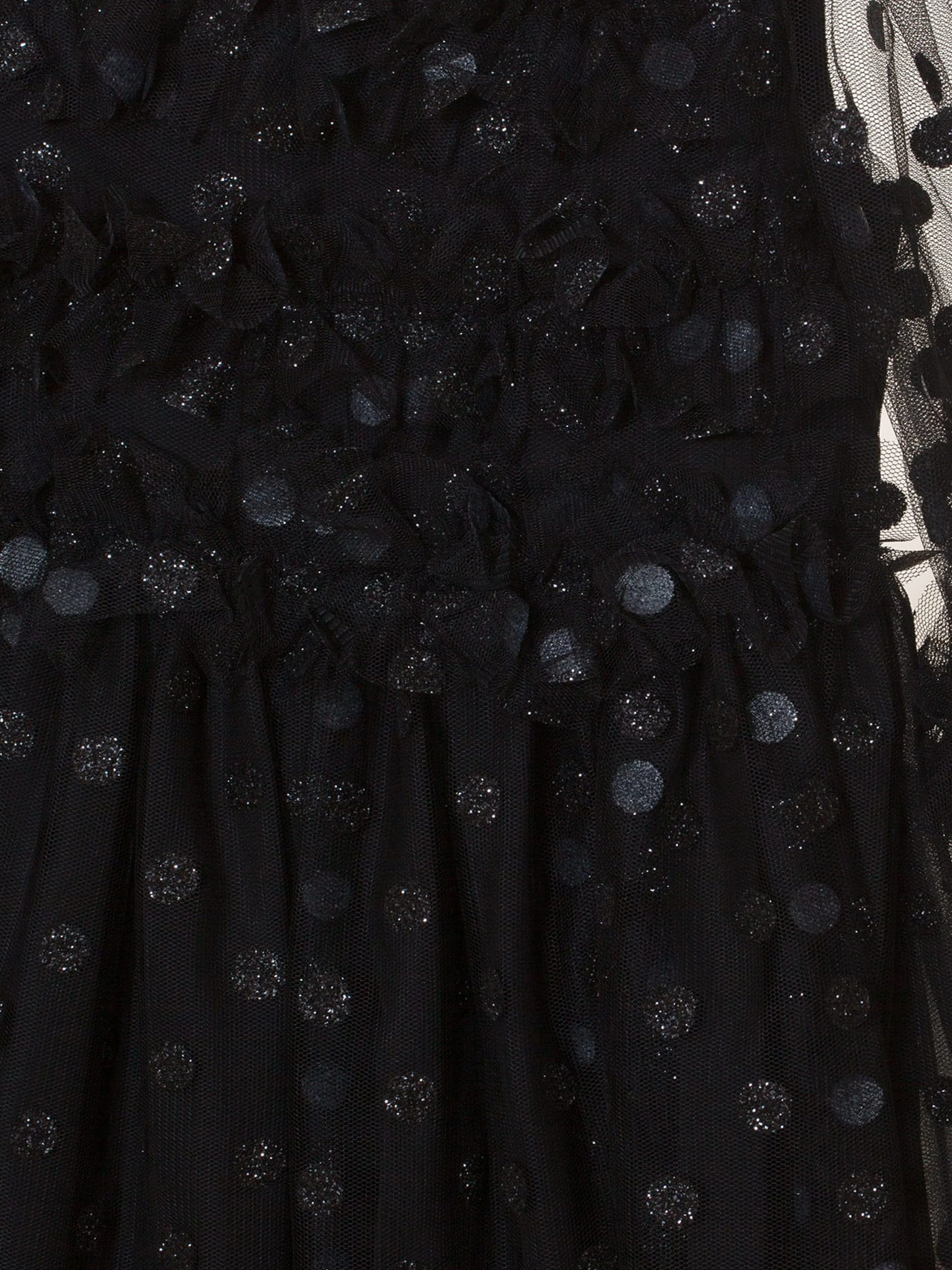Patachou Mädchen Tüllkleid in Schwarz