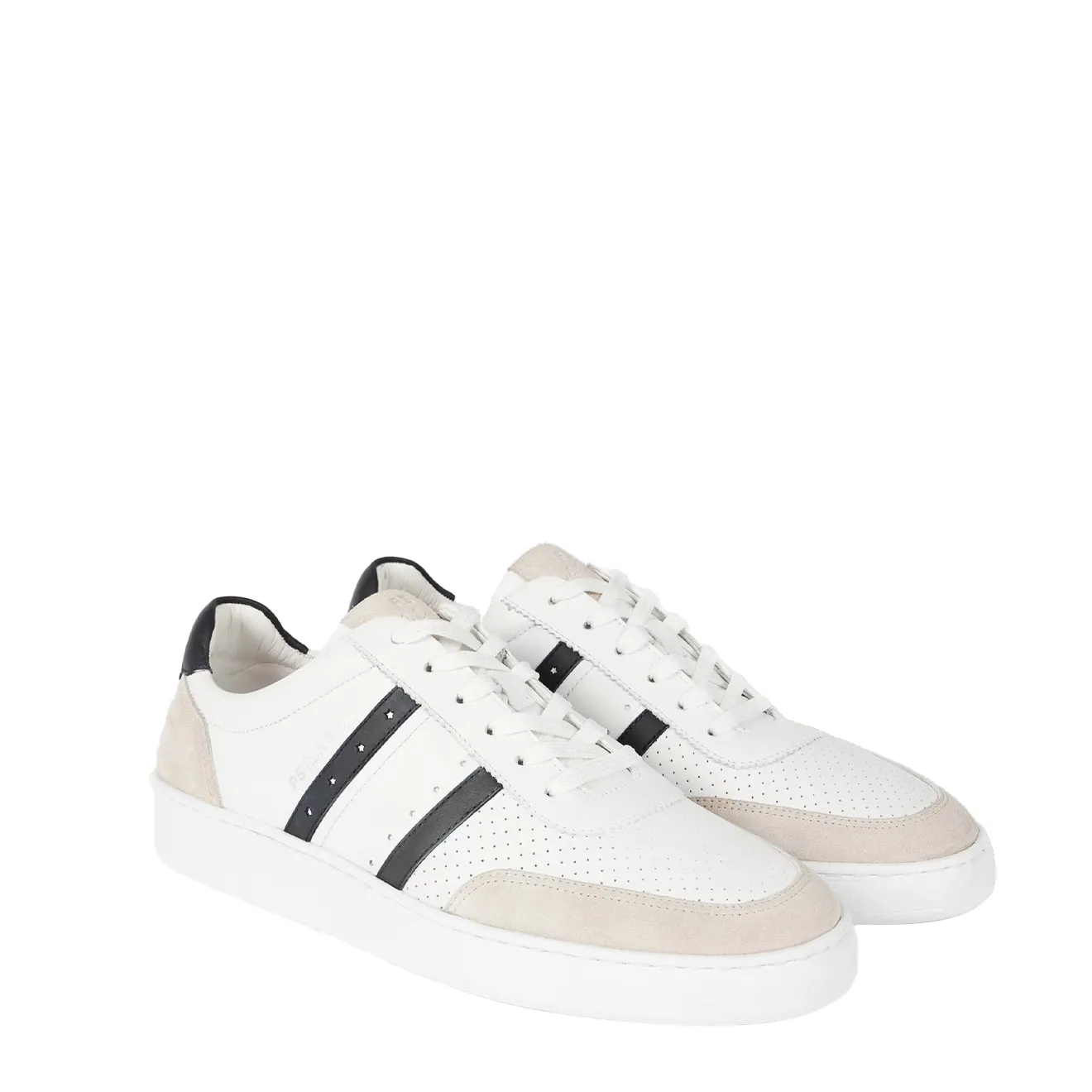 Paul Smith Leder Birch Sneaker Weiß