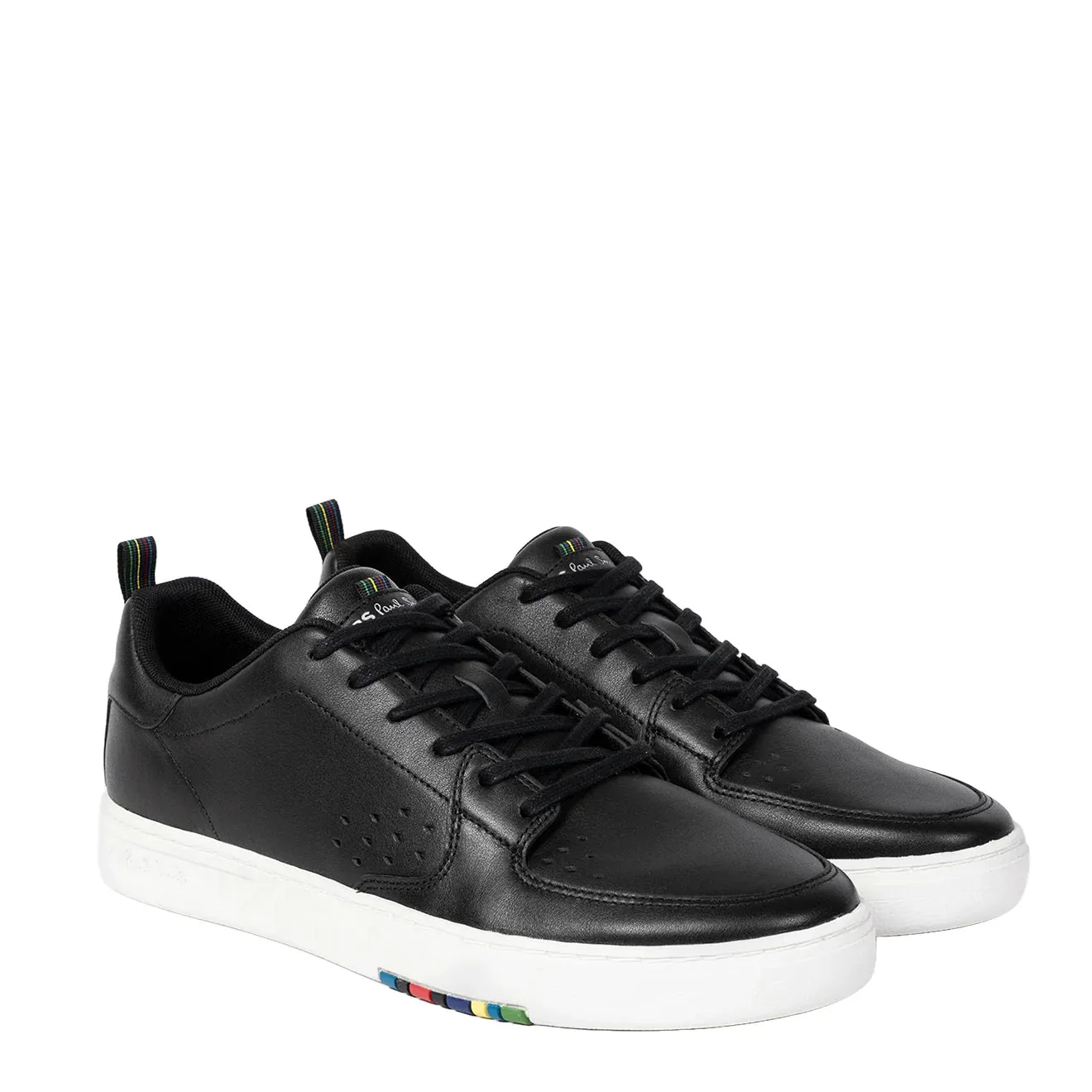 Paul Smith Leder 'Cosmo' Turnschuhe Schwarz