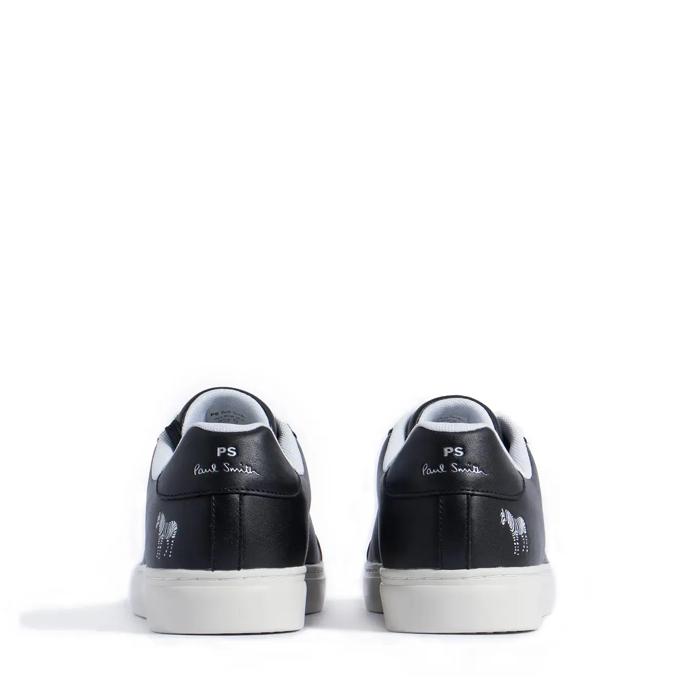 Paul Smith Leder Rex Sneakers Schwarz