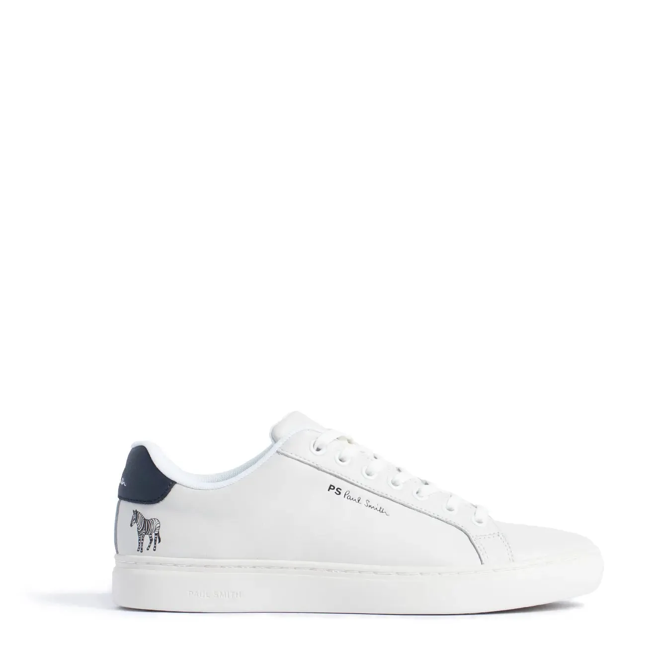Paul Smith Rex Zebra Sneaker Weißes Leder