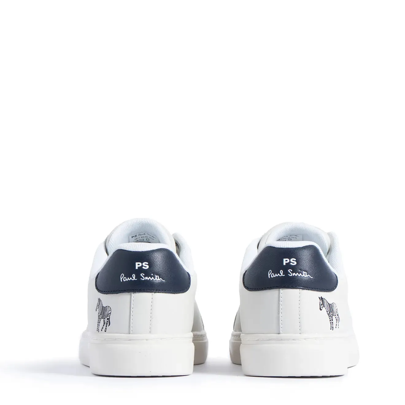Paul Smith Rex Zebra Sneaker Weißes Leder