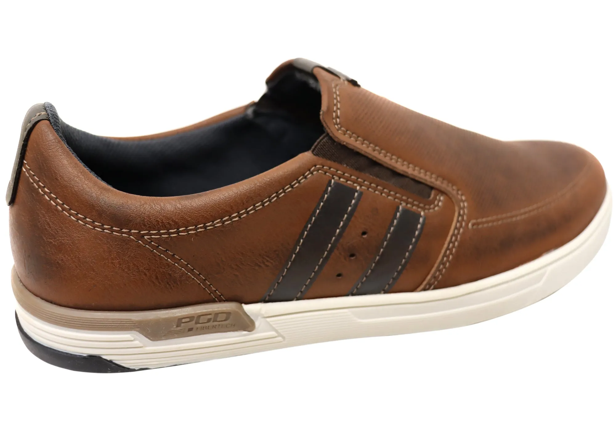 Pegada Chase Herren Bequeme Schlupf-Schuhe für Freizeit, Hergestellt in Brasilien Pegada Schuhe