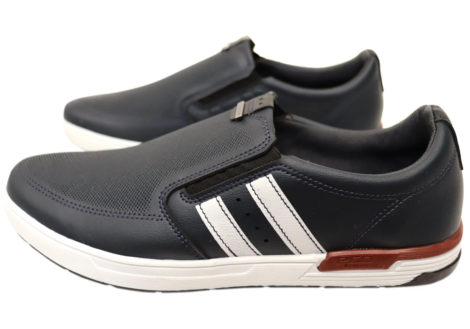 Pegada Chase Herren Bequeme Schlupf-Schuhe für Freizeit, Hergestellt in Brasilien Pegada Schuhe