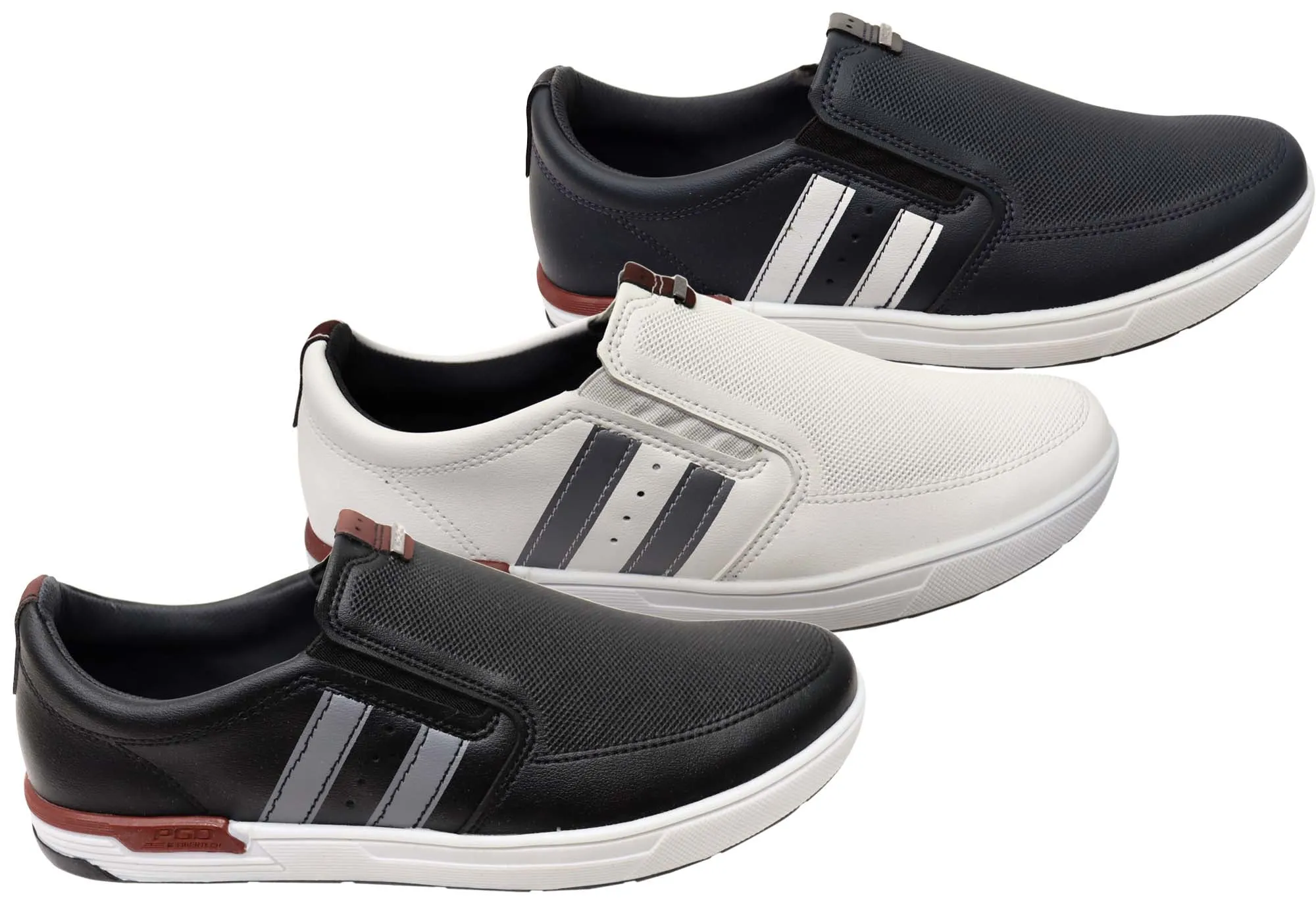 Pegada Chase Herren Bequeme Schlupf-Schuhe für Freizeit, Hergestellt in Brasilien Pegada Schuhe