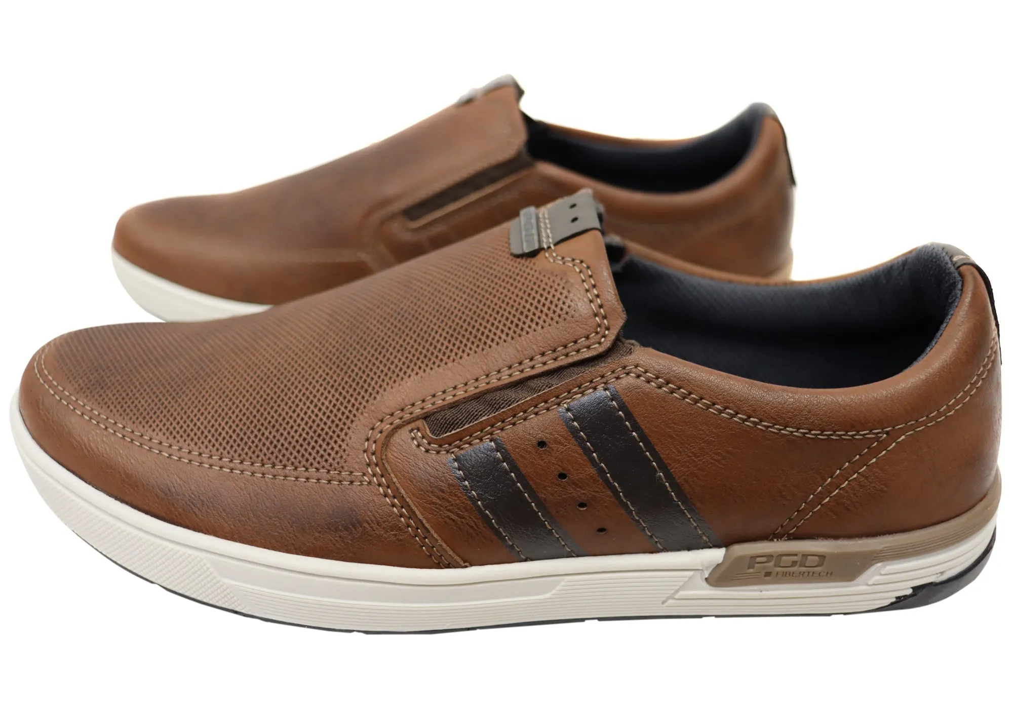 Pegada Chase Herren Bequeme Schlupf-Schuhe für Freizeit, Hergestellt in Brasilien Pegada Schuhe