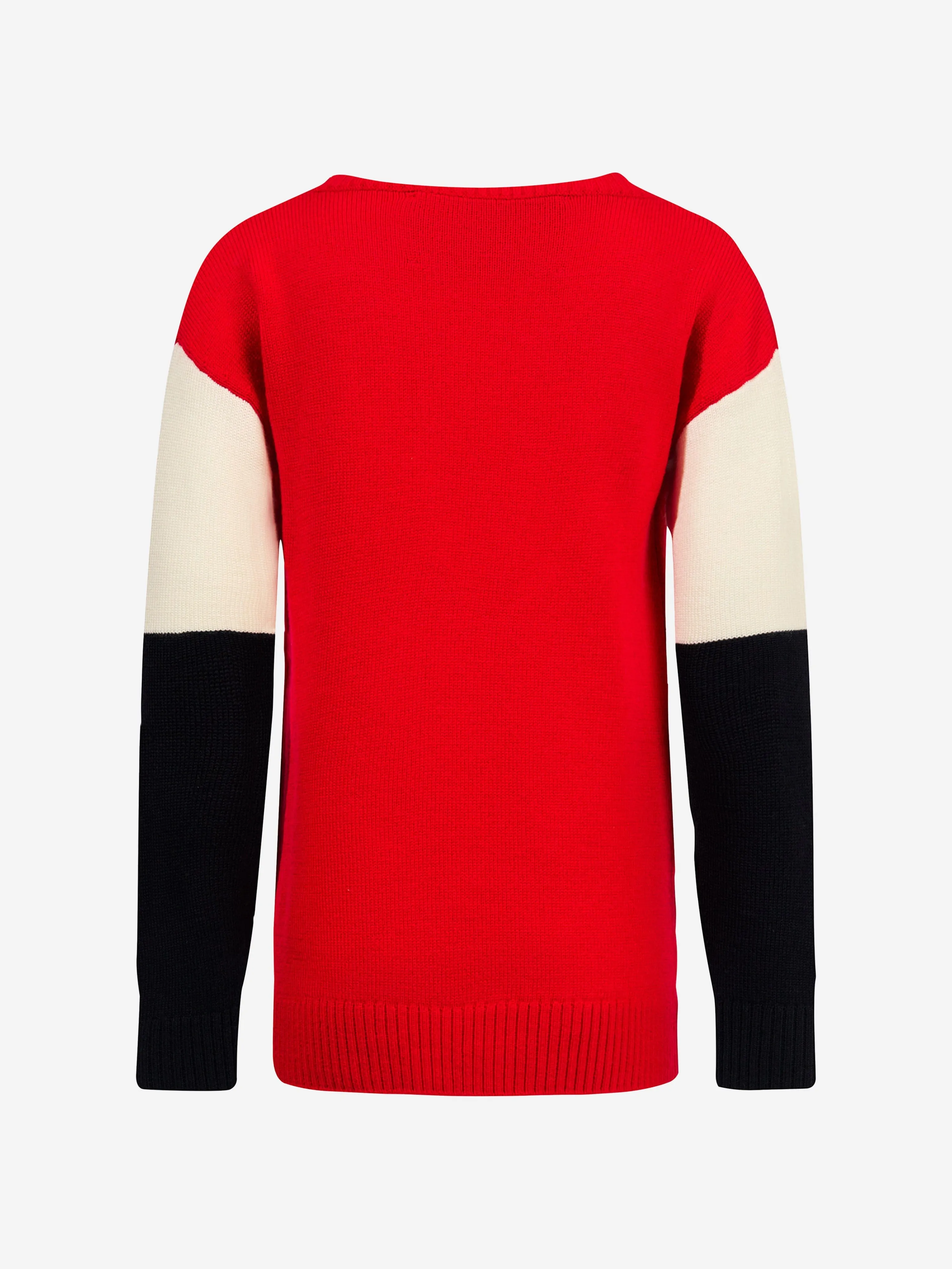 Perfect Moment Girls Star Crewneck Pullover in Rot