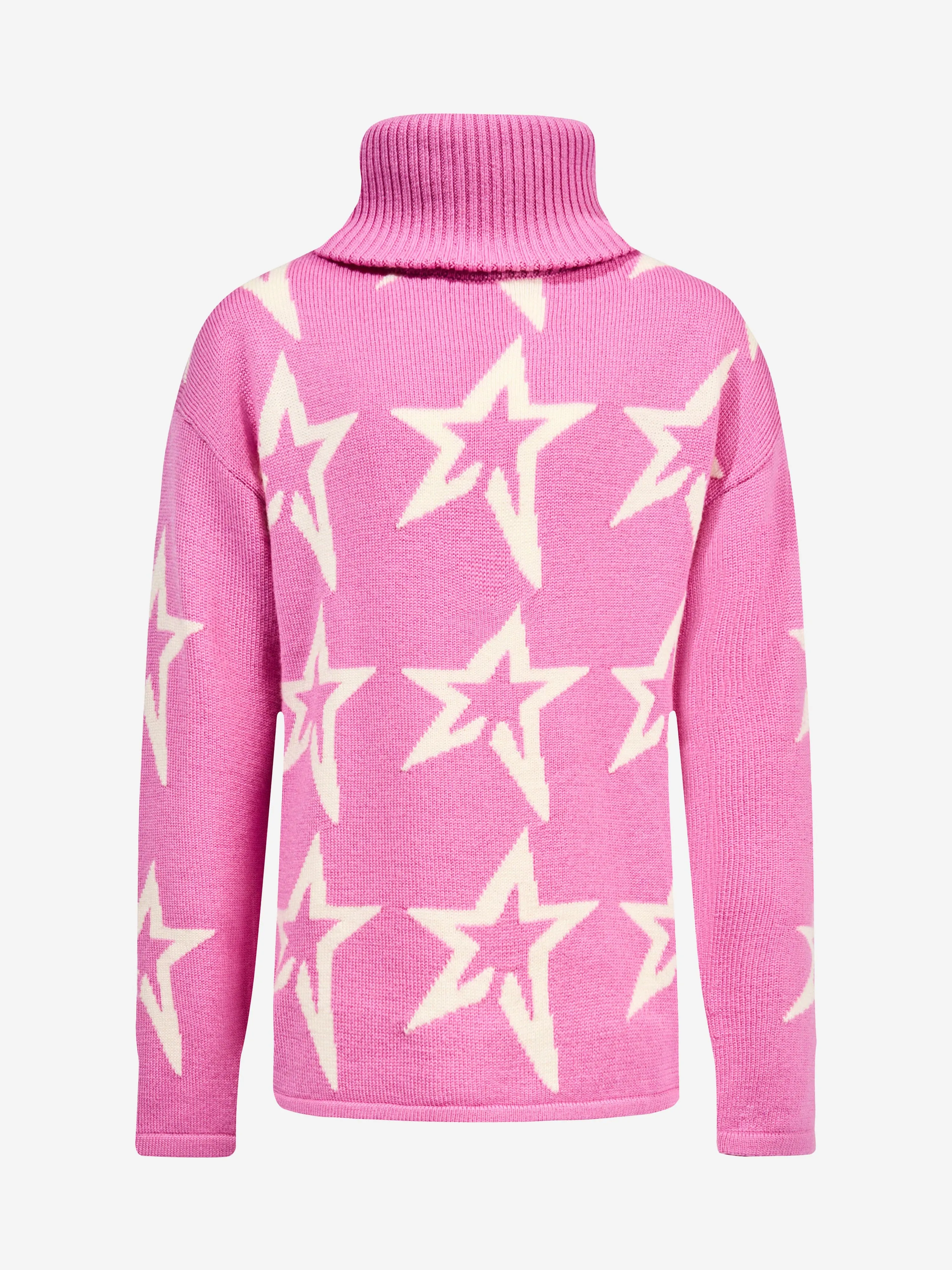 Perfect Moment Girls Stardust Pullover in Rosa