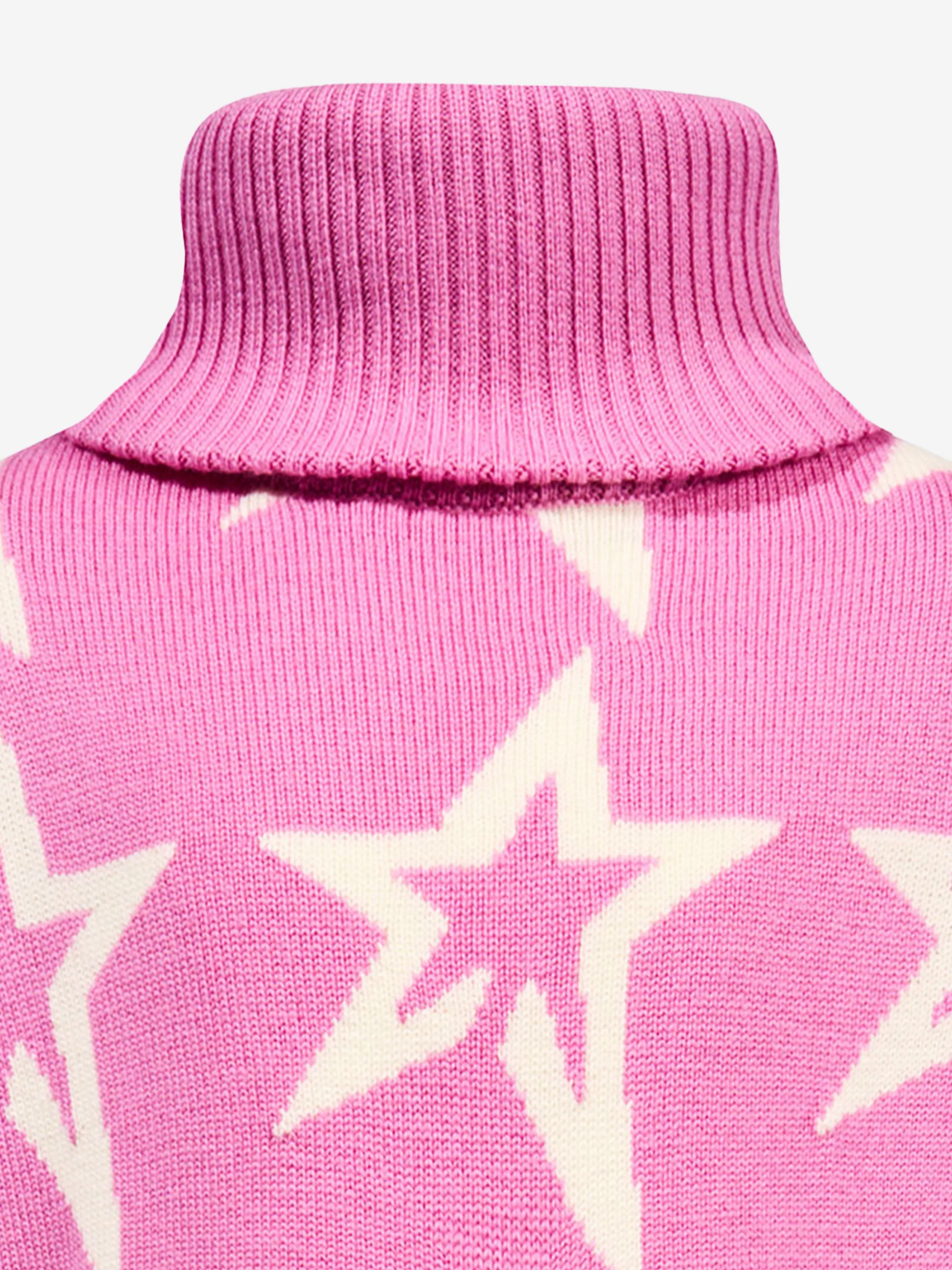 Perfect Moment Girls Stardust Pullover in Rosa