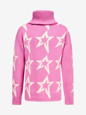 Perfect Moment Girls Stardust Pullover in Rosa