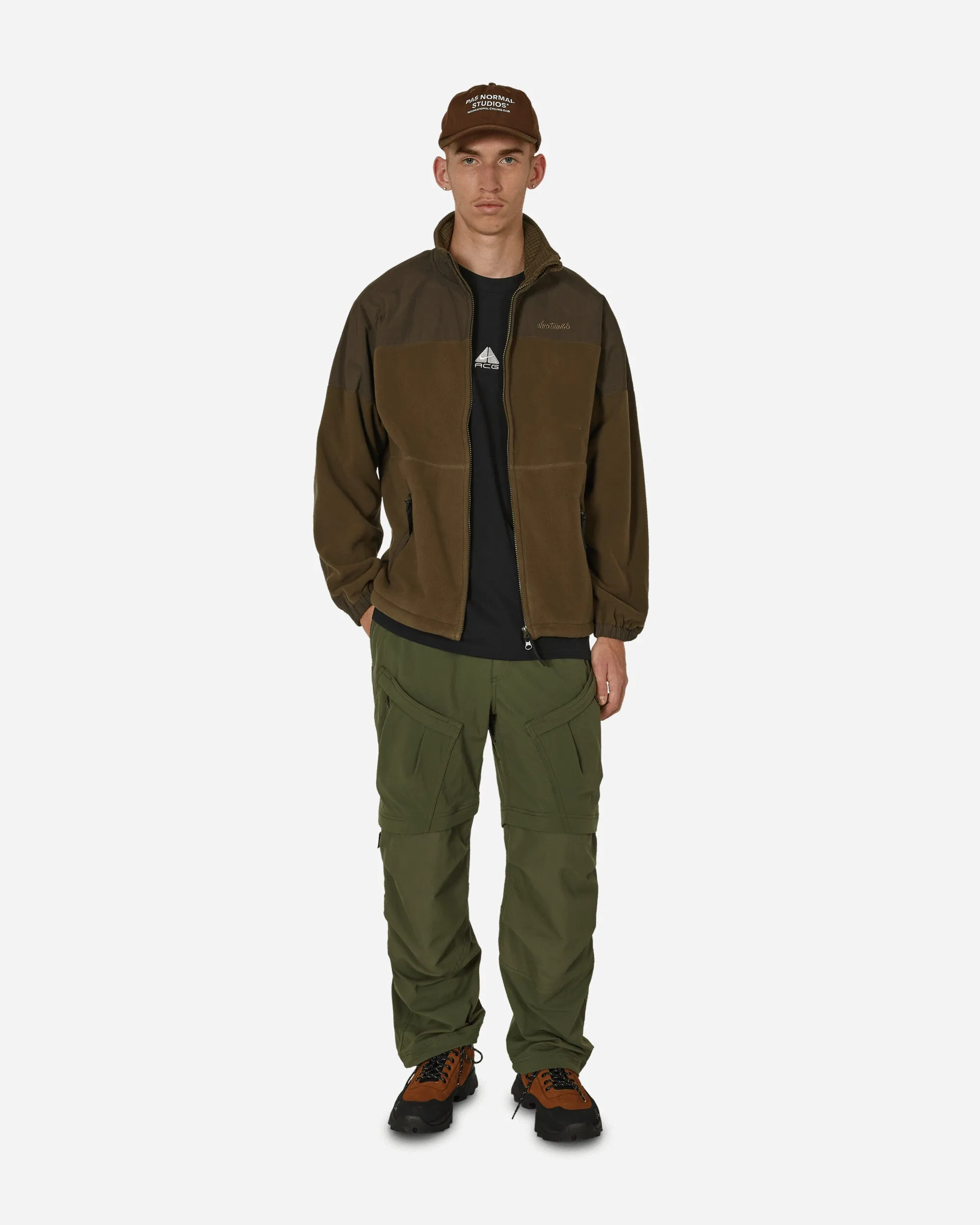 Polartec® Reißverschluss-Jacke Olivgrün