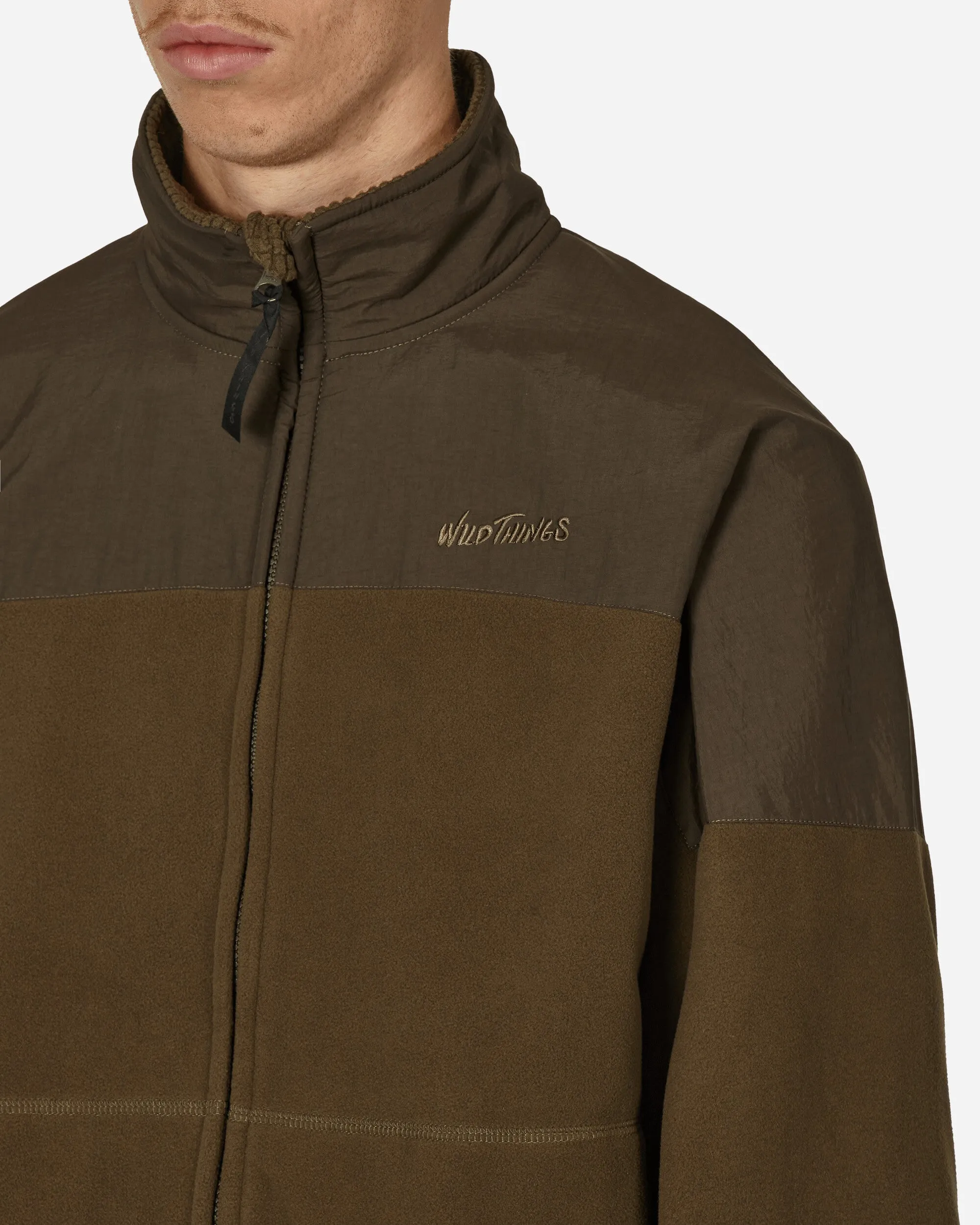 Polartec® Reißverschluss-Jacke Olivgrün