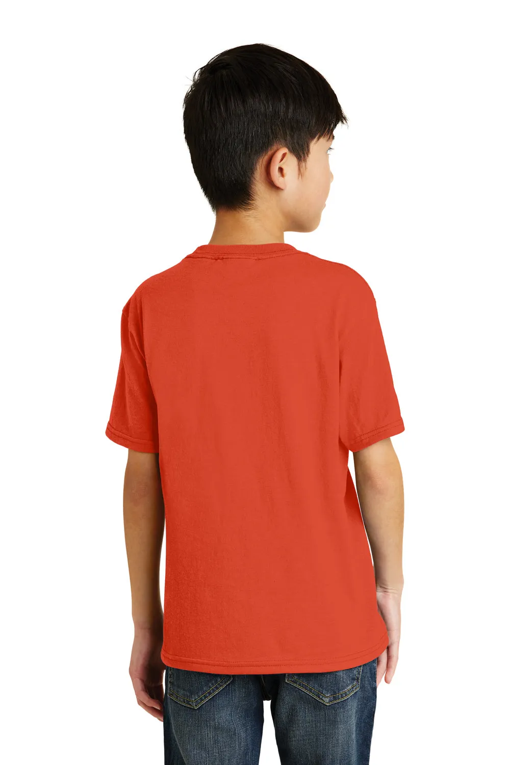 Port & Company Jugend Basic Kurzarm T-Shirt - Orange