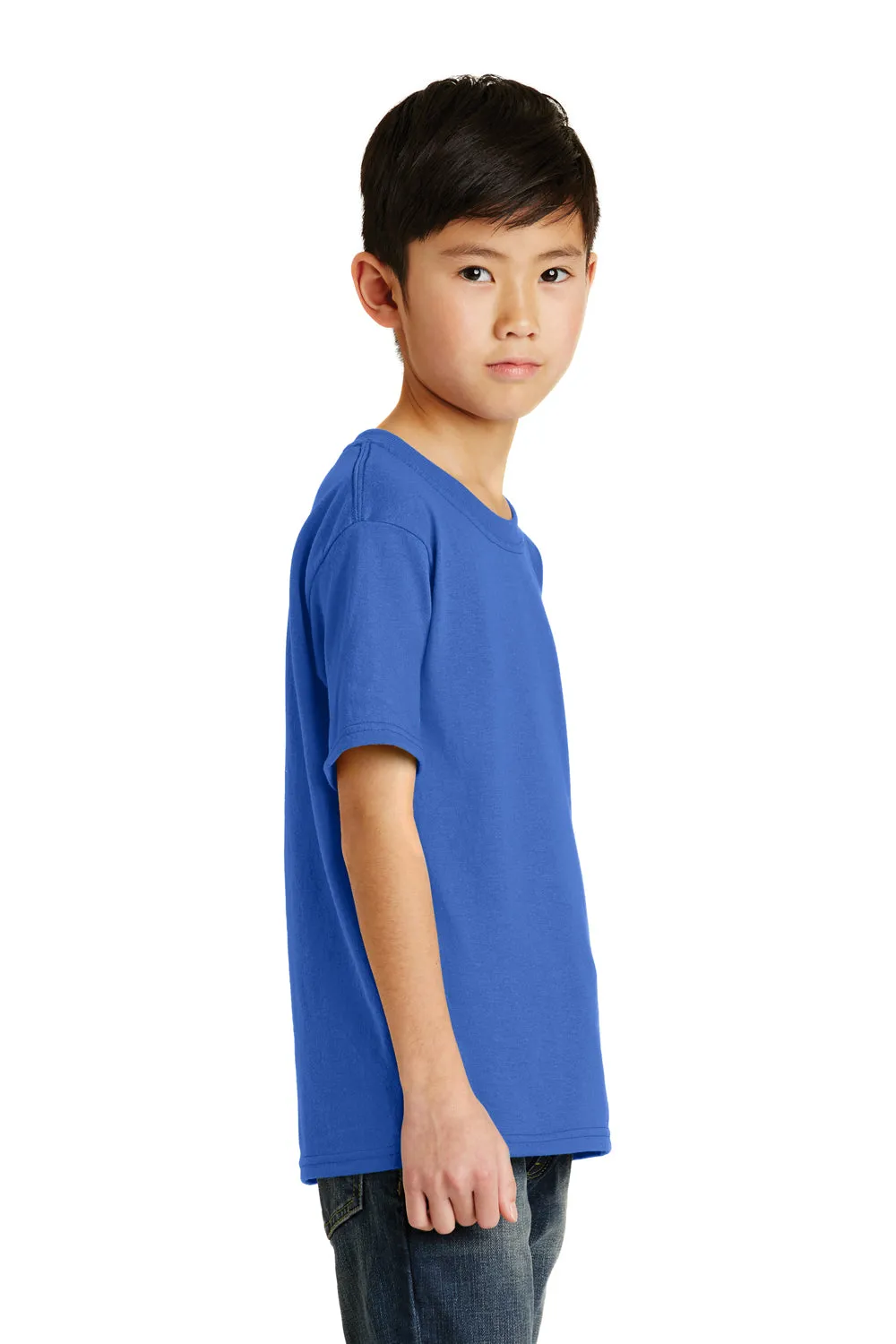 Port & Company Jugend Basic Kurzarm T-Shirt - Königsblau