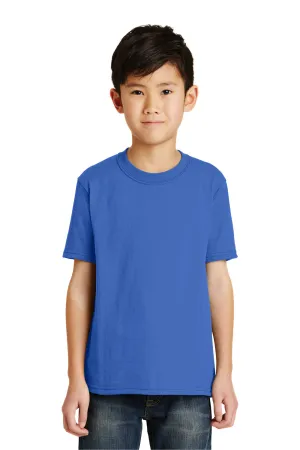 Port & Company Jugend Basic Kurzarm T-Shirt - Königsblau
