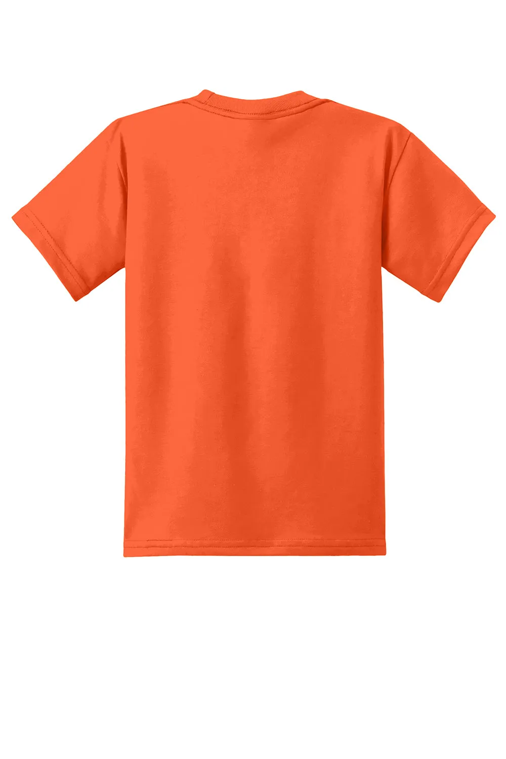 Port & Company Youth Core Kurzarm T-Shirt - Sicherheitsorange
